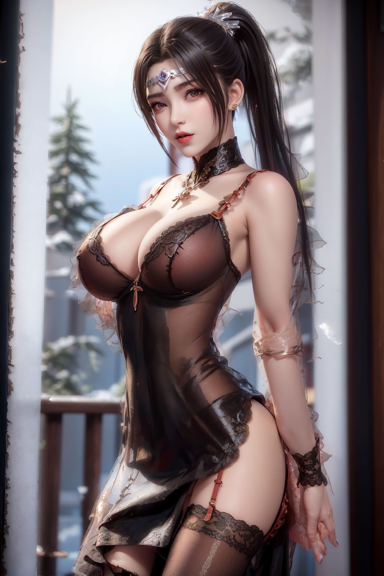 图片[15]-AI绘画 178 紫川-流风霜蕾丝[49P] – 速更版-美库