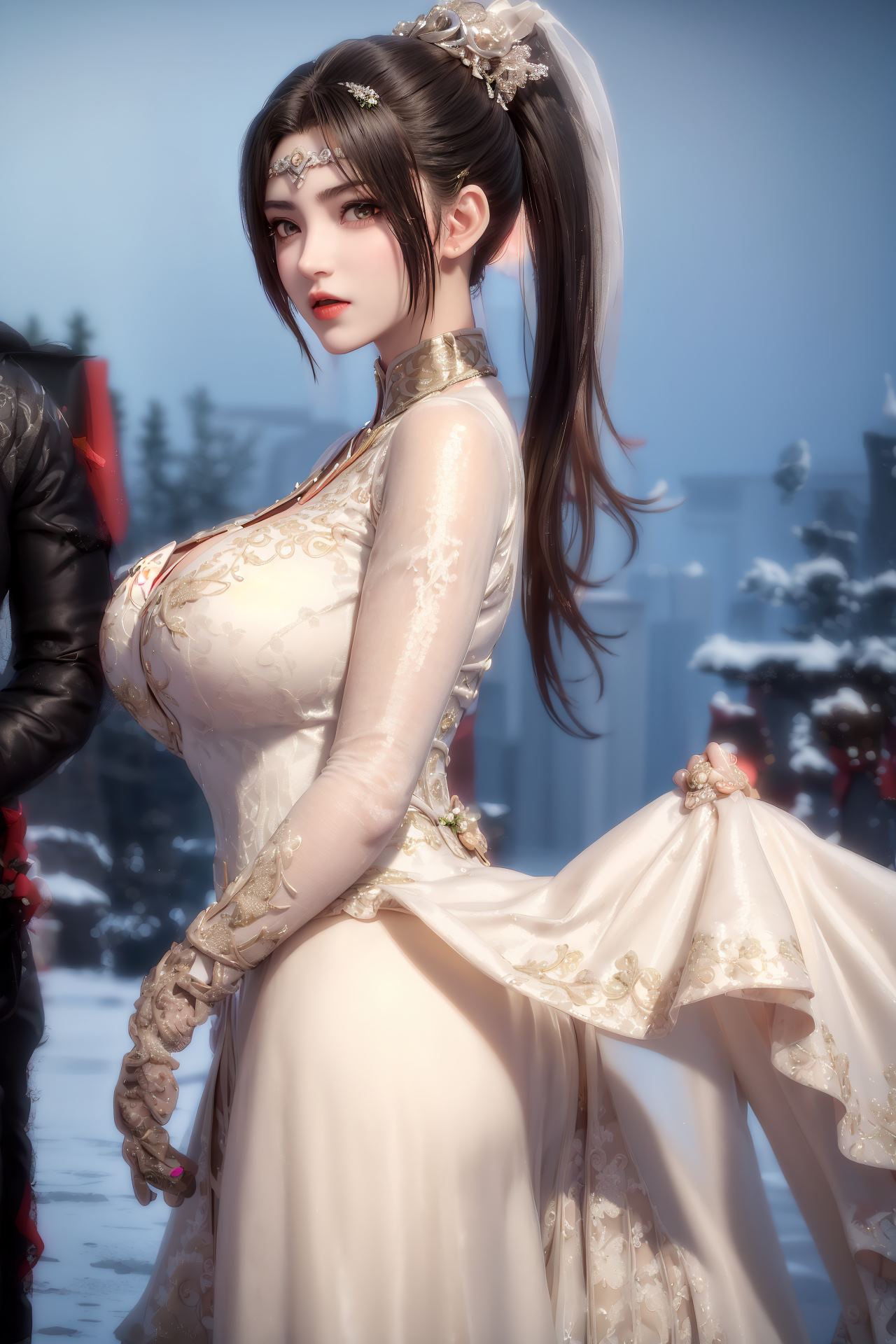 图片[28]-AI绘画 178 紫川-流风霜蕾丝[49P] – 速更版-美库