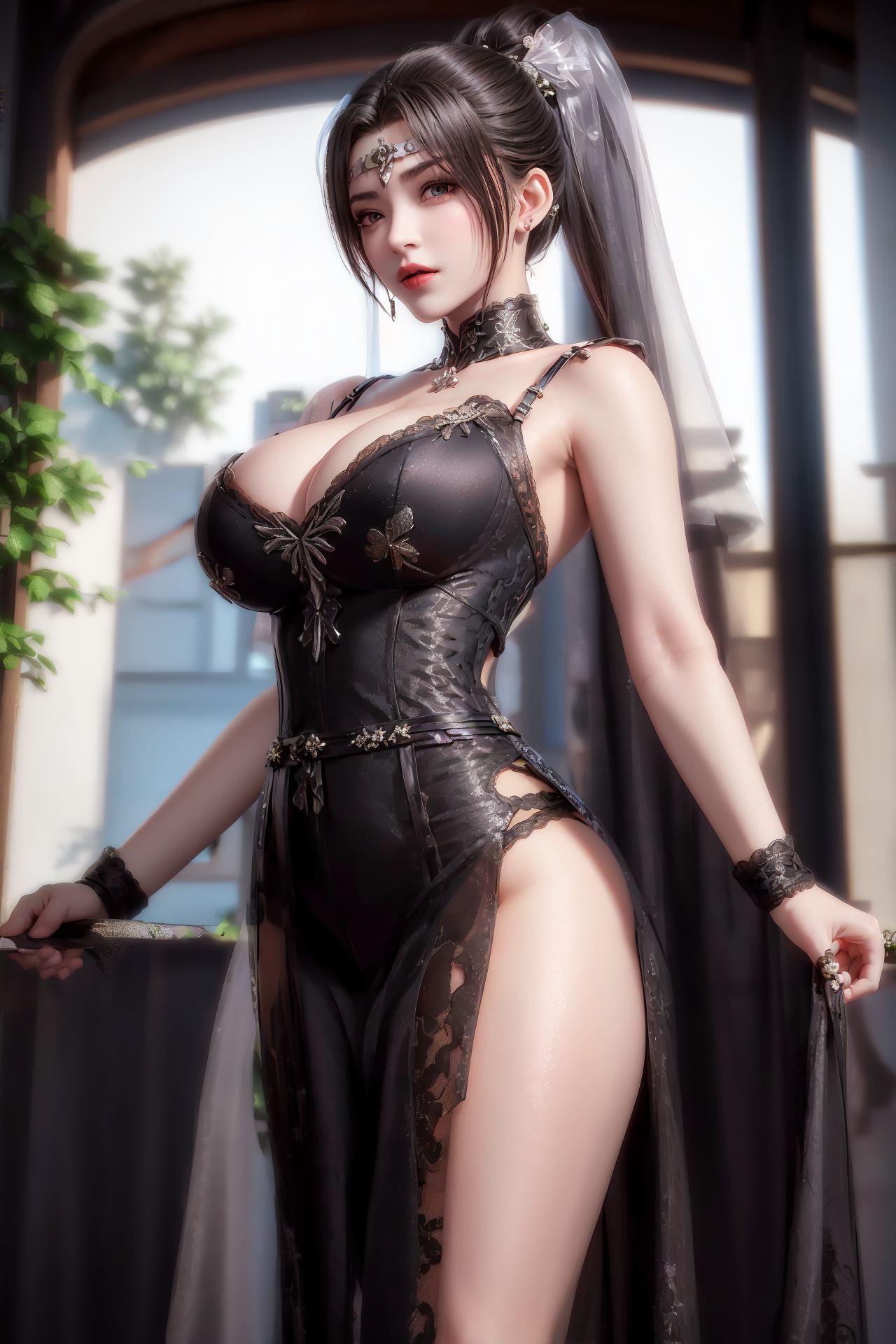 图片[34]-AI绘画 178 紫川-流风霜蕾丝[49P] – 速更版-美库