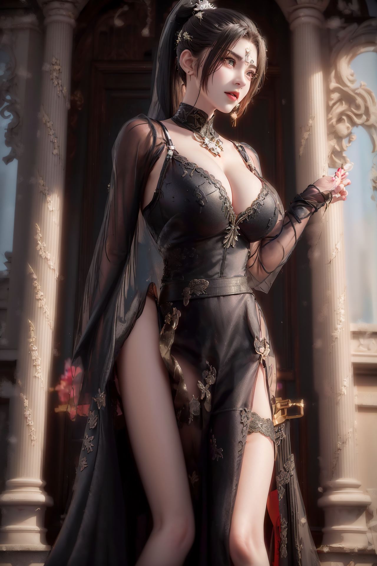 图片[38]-AI绘画 178 紫川-流风霜蕾丝[49P] – 速更版-美库