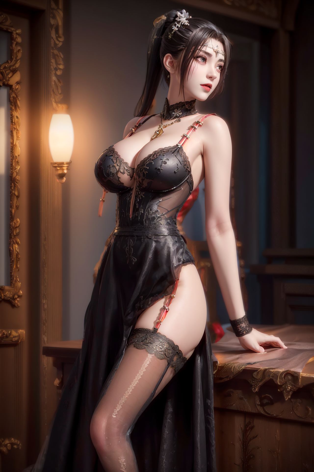 图片[40]-AI绘画 178 紫川-流风霜蕾丝[49P] – 速更版-美库