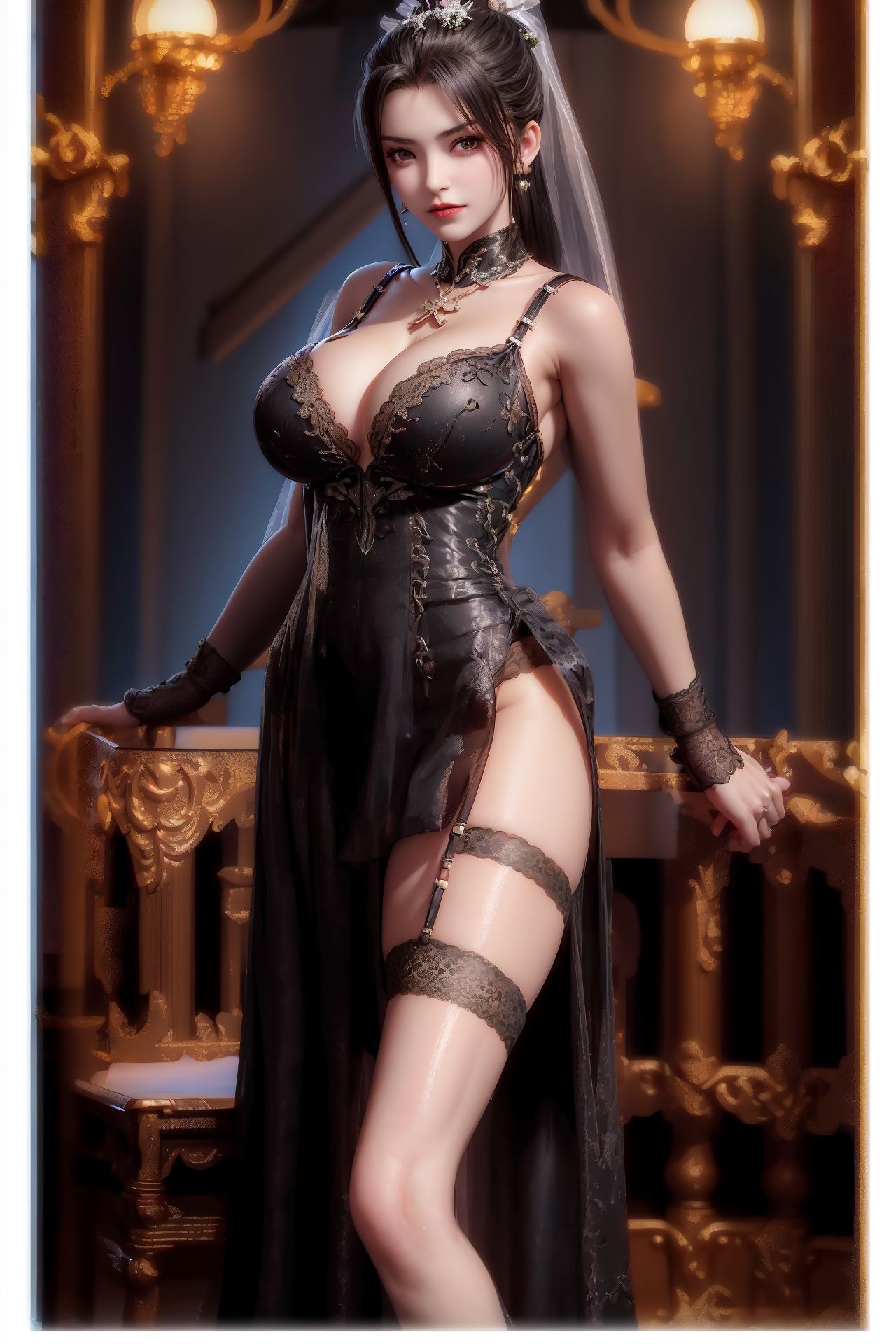 图片[42]-AI绘画 178 紫川-流风霜蕾丝[49P] – 速更版-美库