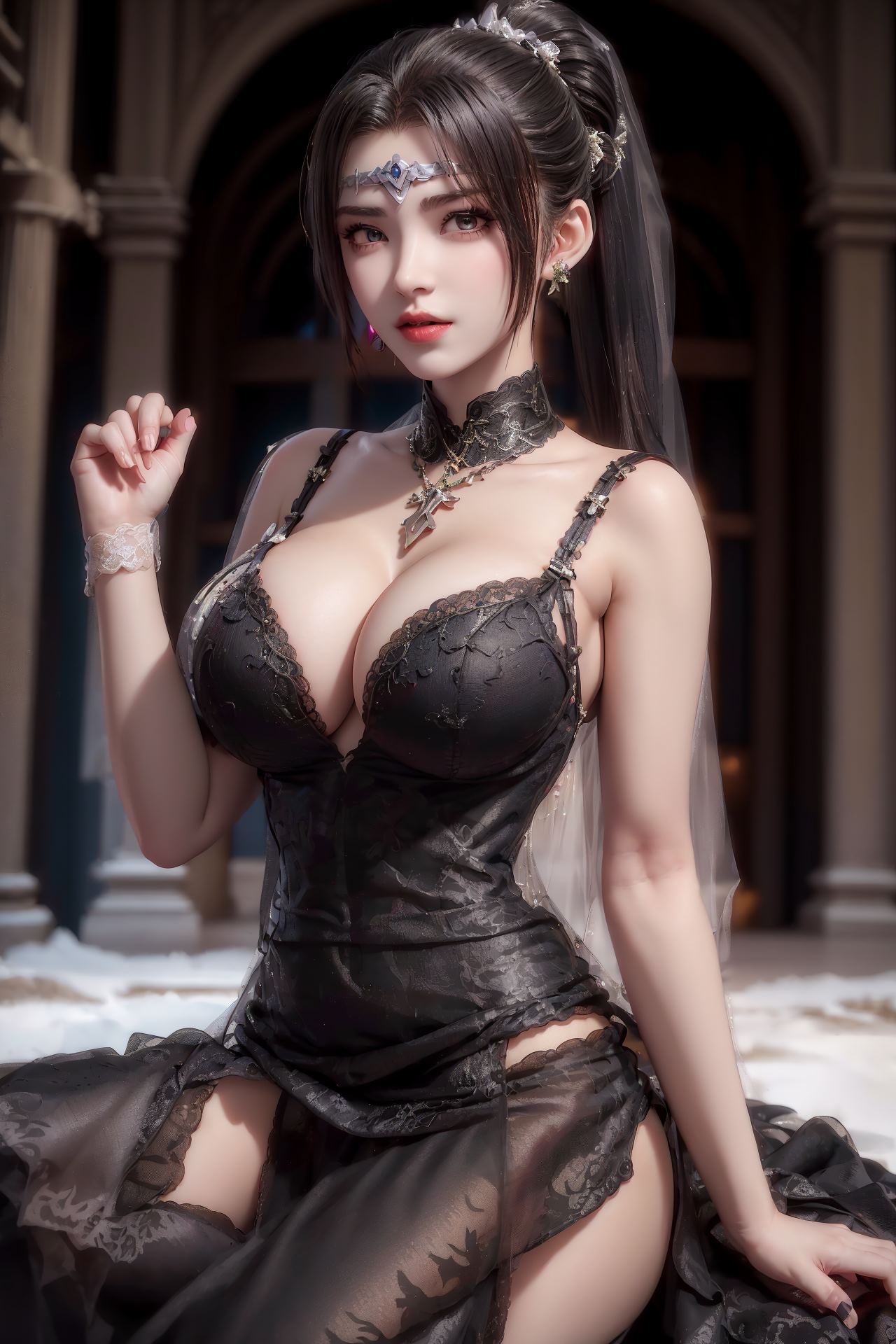 图片[43]-AI绘画 178 紫川-流风霜蕾丝[49P] – 速更版-美库