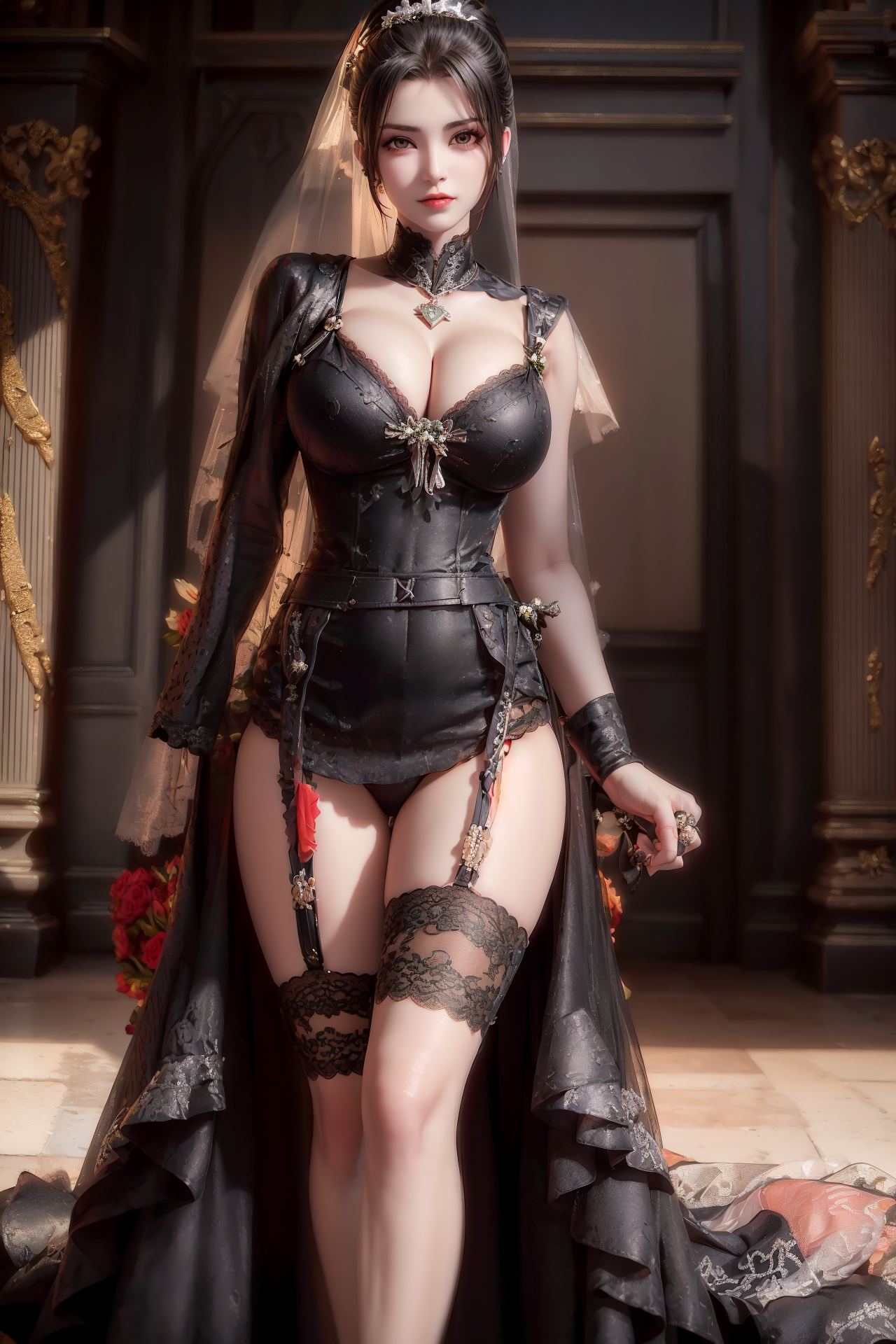 图片[44]-AI绘画 178 紫川-流风霜蕾丝[49P] – 速更版-美库