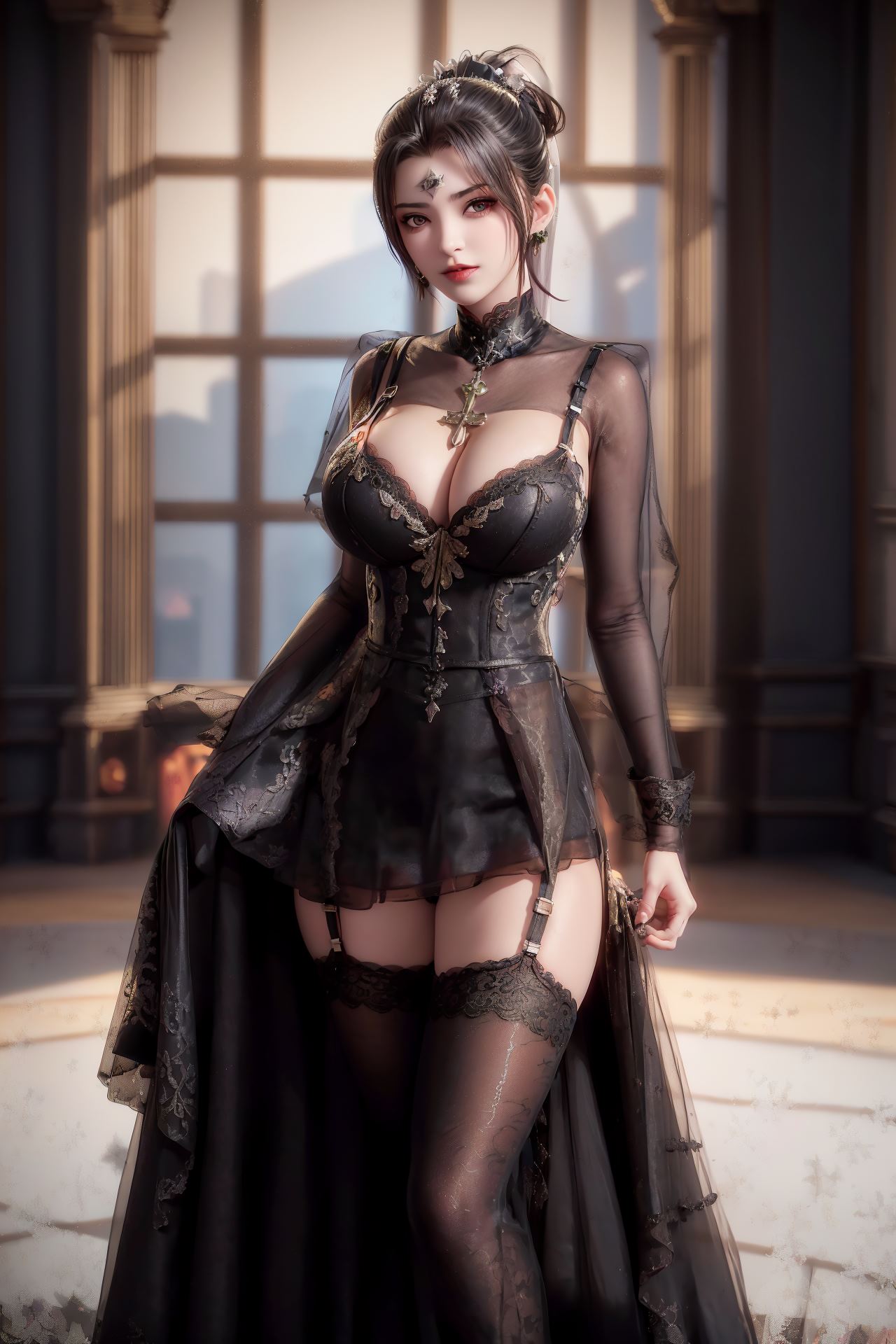 图片[45]-AI绘画 178 紫川-流风霜蕾丝[49P] – 速更版-美库