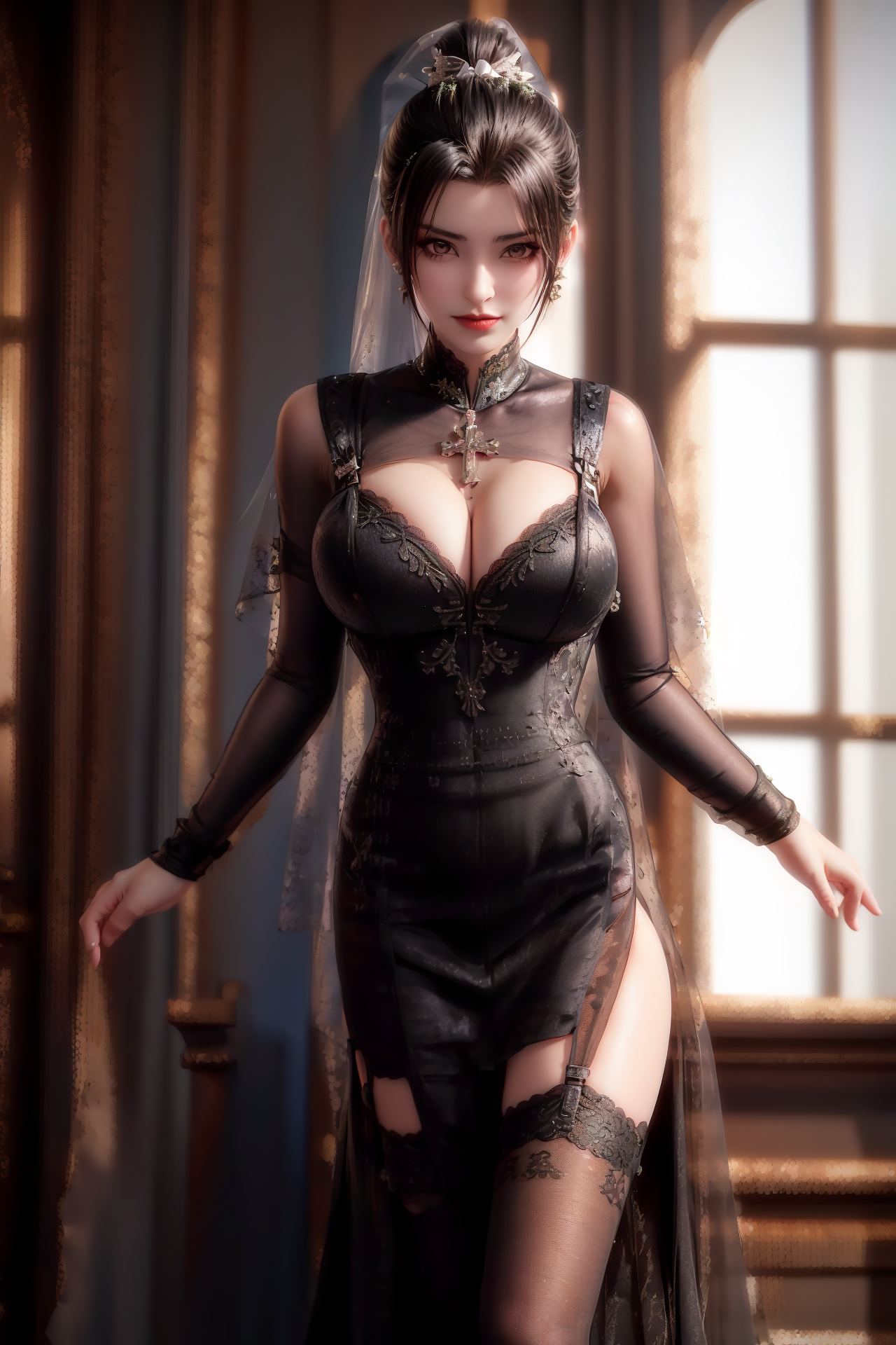 图片[46]-AI绘画 178 紫川-流风霜蕾丝[49P] – 速更版-美库