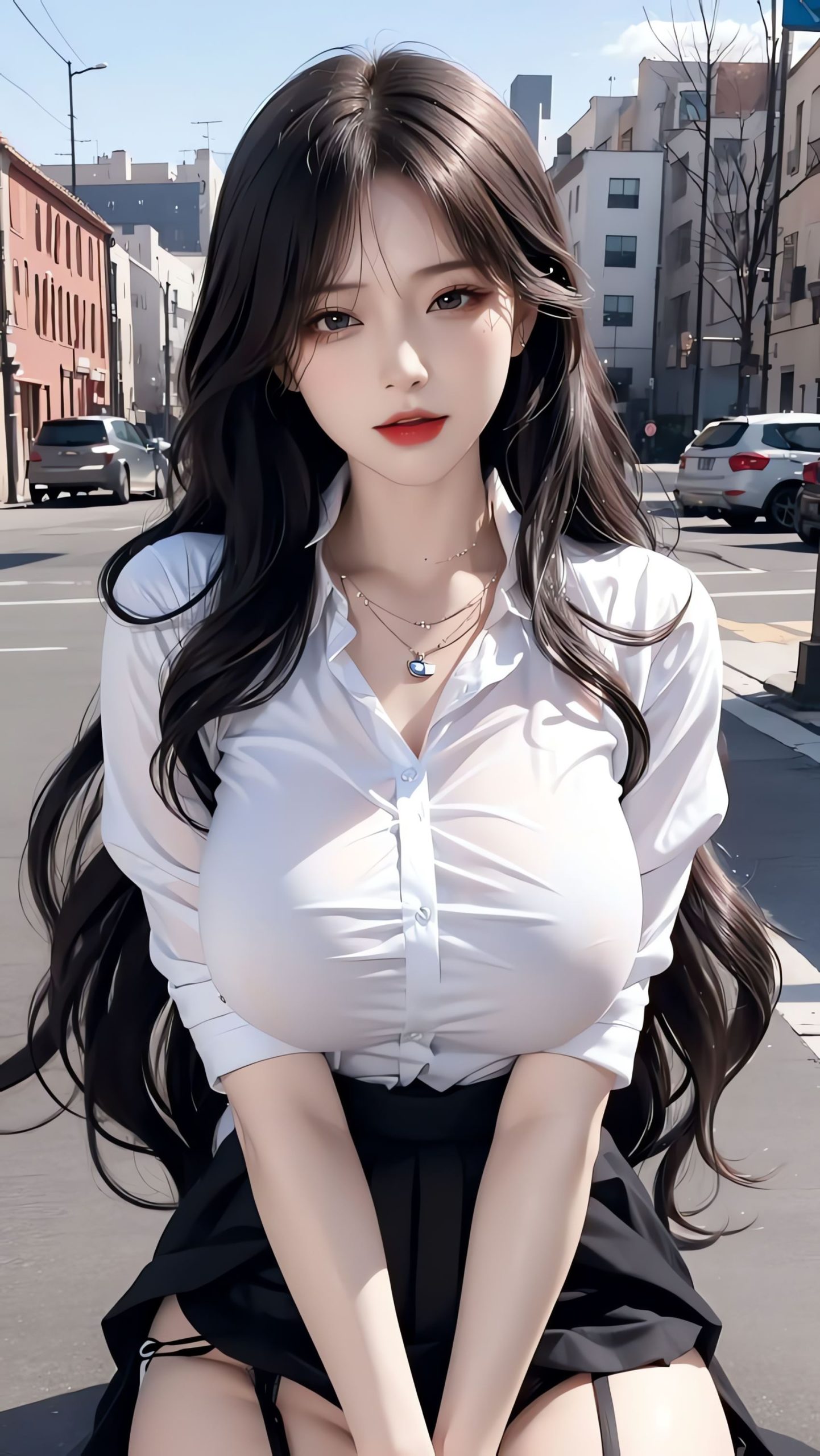 图片[22]-AI绘画 179 制服少女[22P] – 速更版-美库