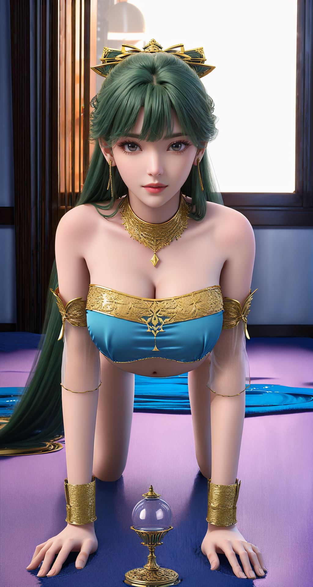 图片[19]-[AI绘画]完美世界-芙蕖肚兜[20P] – 速更版-美库