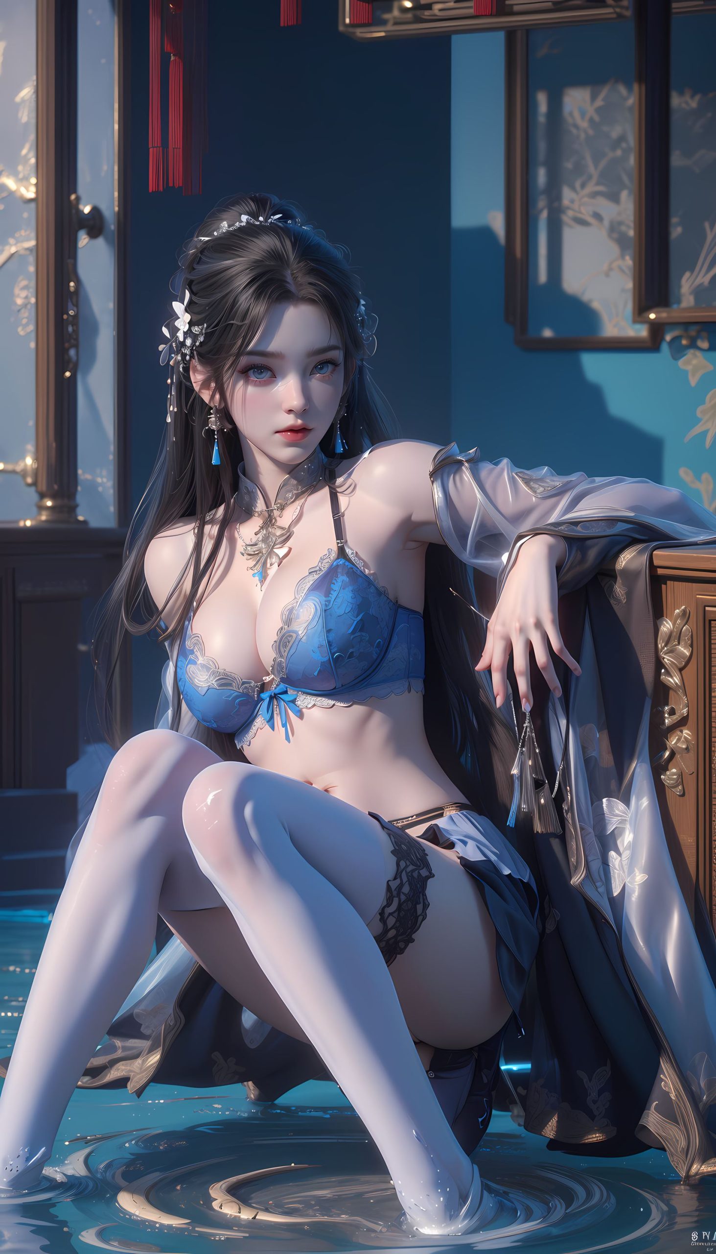 图片[32]-[AI绘画]完美世界-清漪[47P] – 速更版-美库