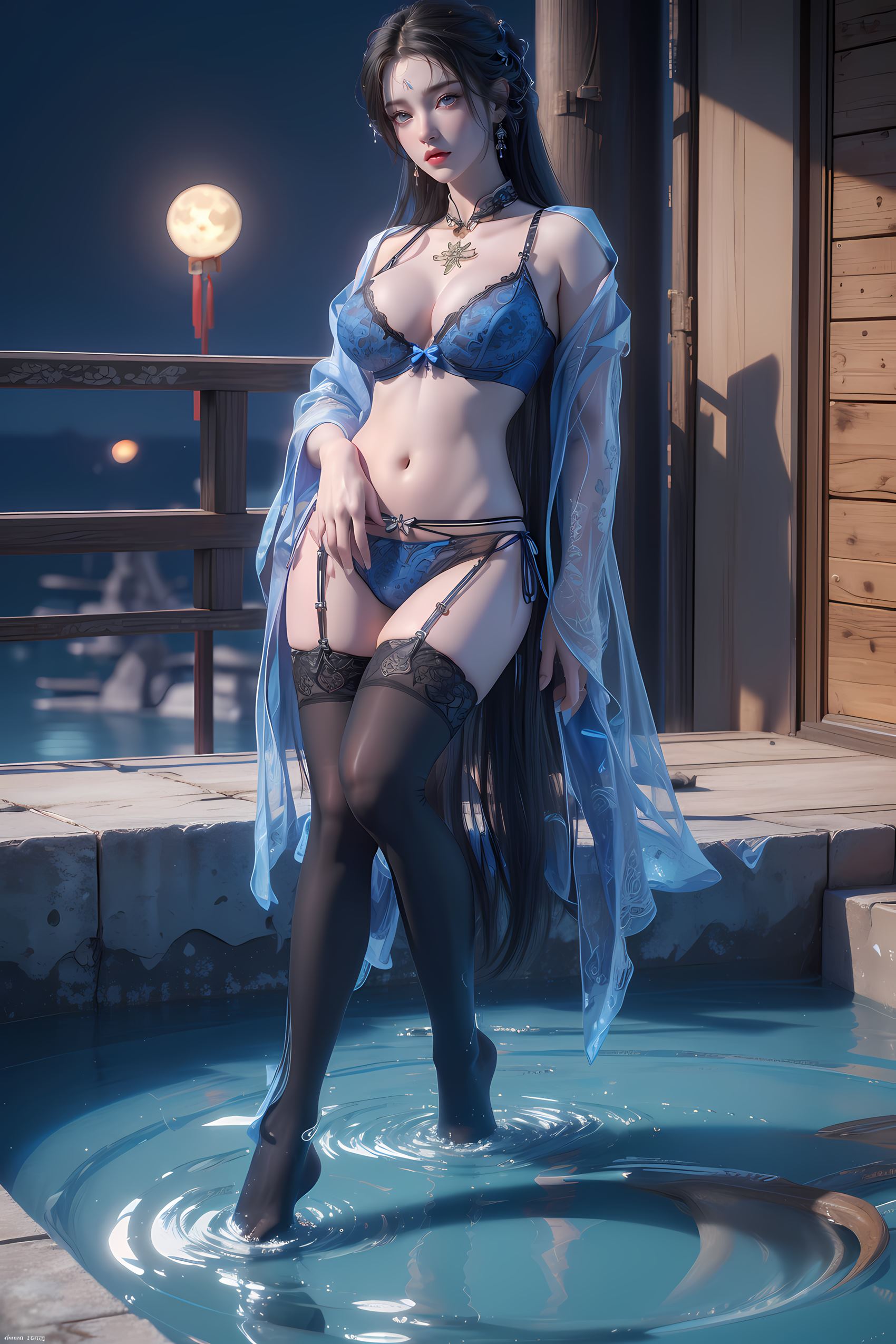 图片[33]-[AI绘画]完美世界-清漪[47P] – 速更版-美库