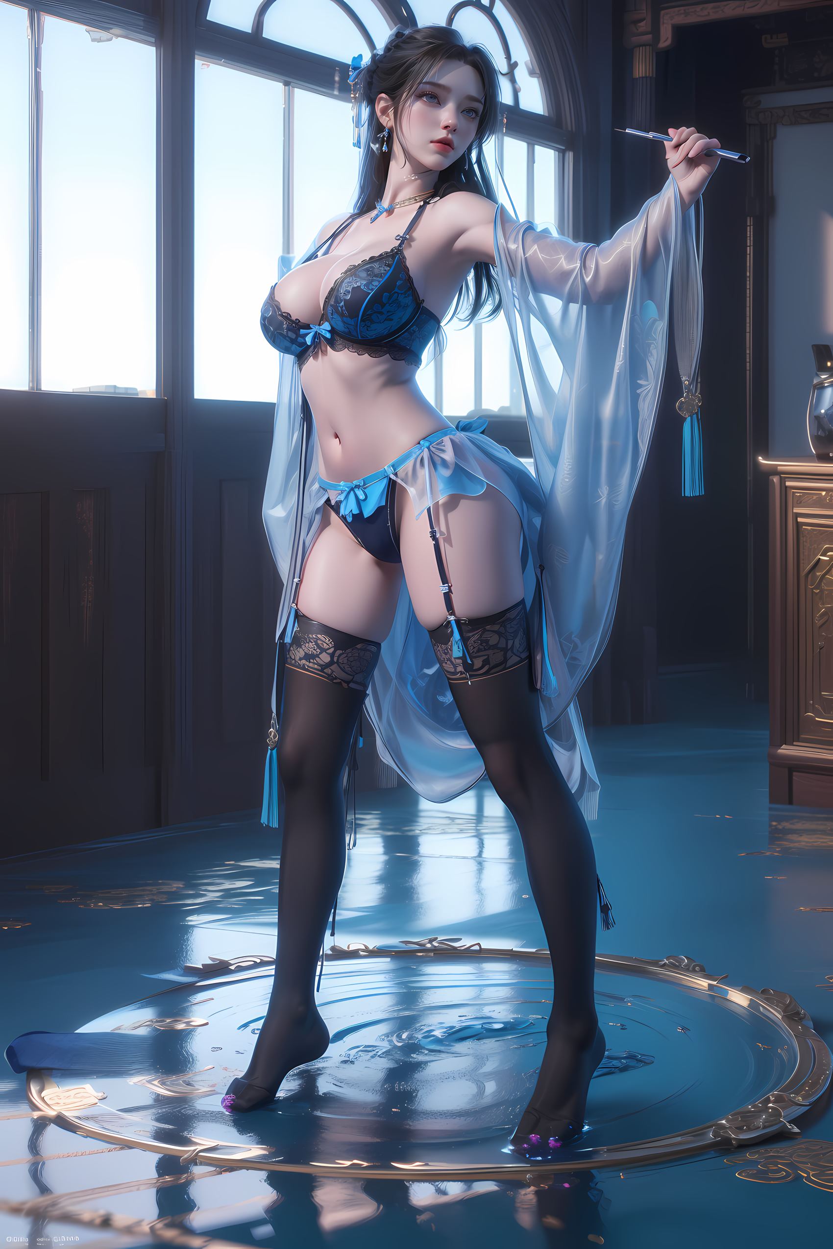 图片[35]-[AI绘画]完美世界-清漪[47P] – 速更版-美库