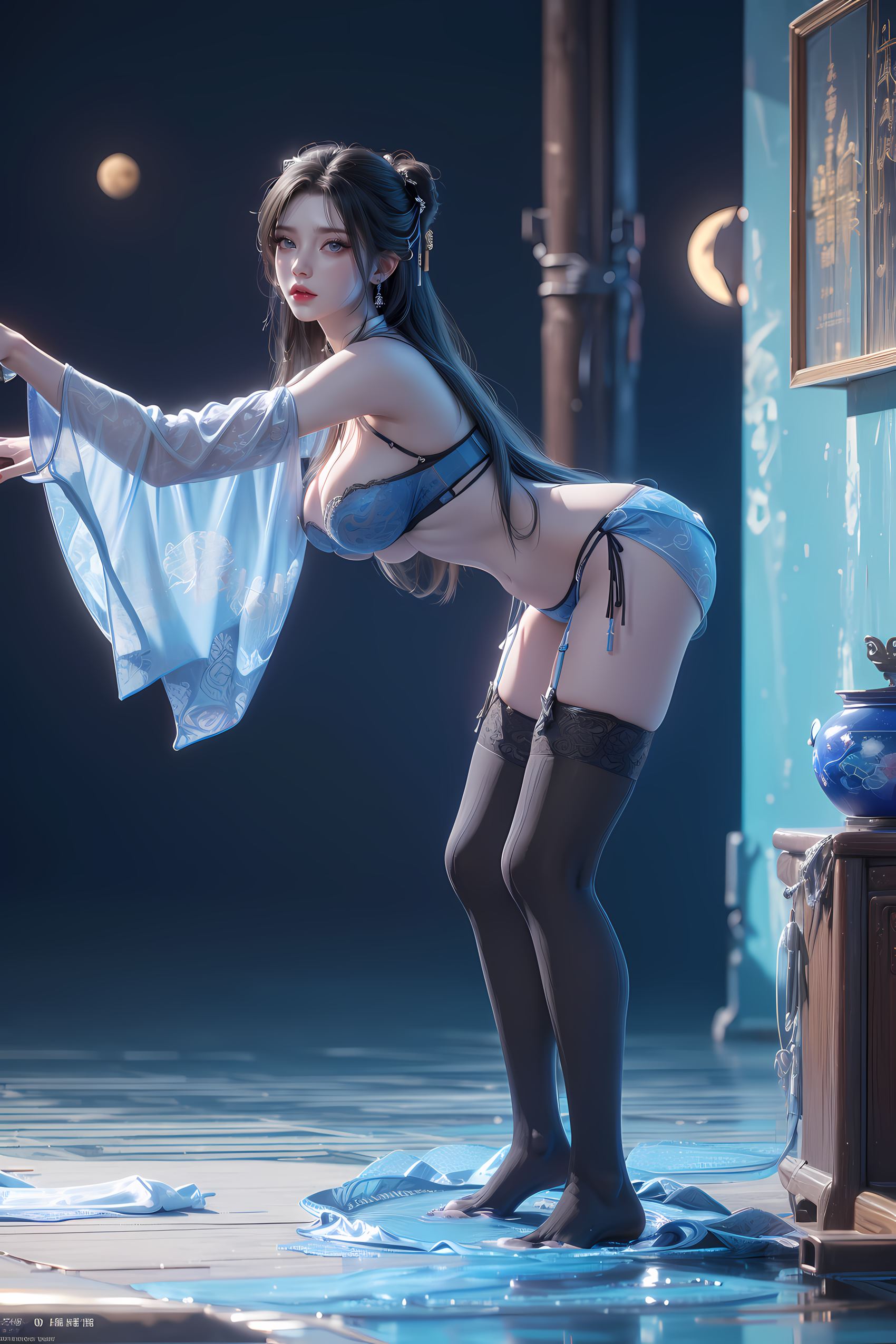 图片[38]-[AI绘画]完美世界-清漪[47P] – 速更版-美库