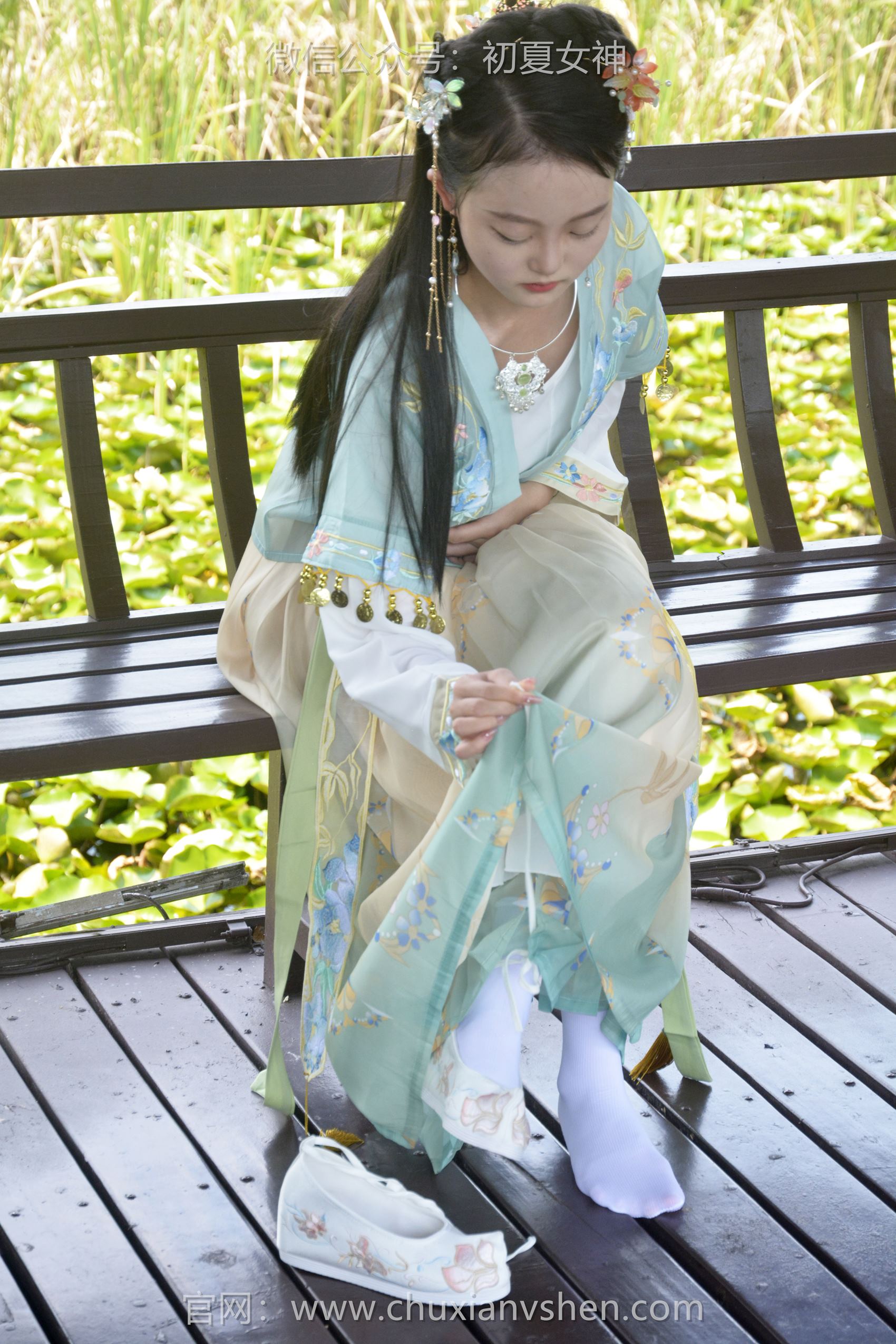 图片[56]-初夏女神 NO.097 双双 荷花仙子[140P] – 速更版-美库