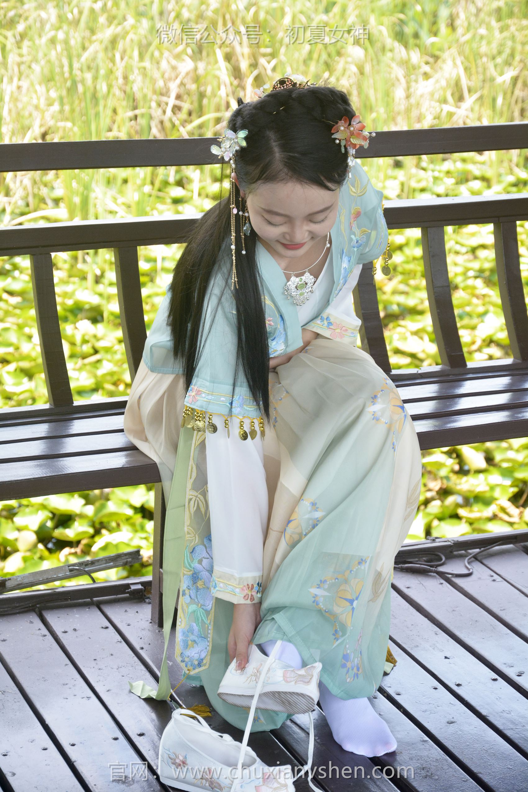 图片[57]-初夏女神 NO.097 双双 荷花仙子[140P] – 速更版-美库