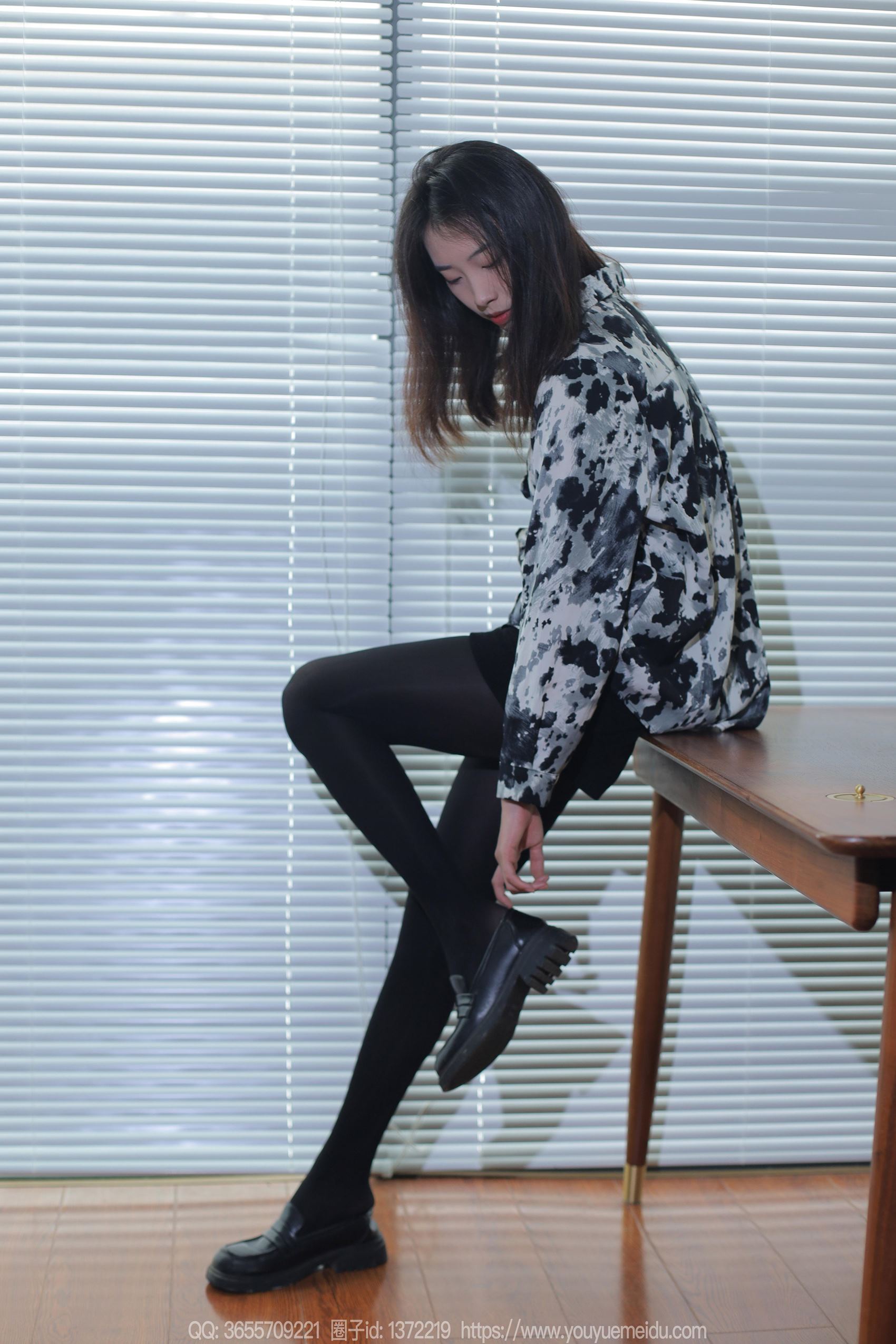 图片[55]-[IESS异思趣向] 2024.02.04 丝享家1655：小九《黑色厚袜》[78P] – 速更版-美库