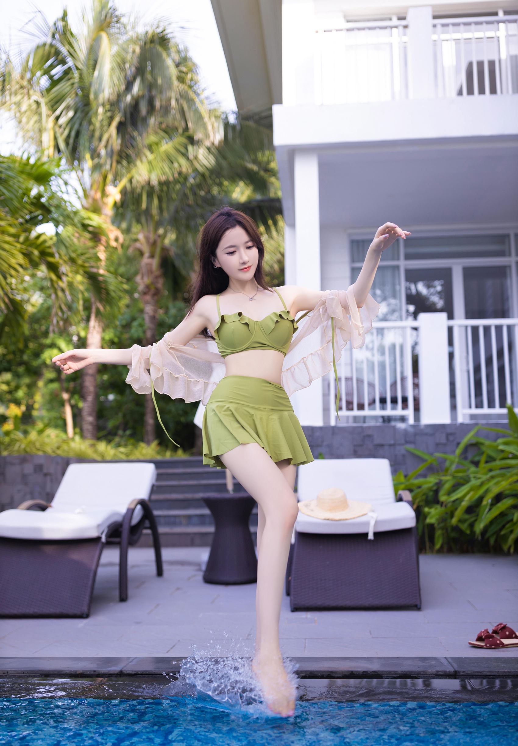 图片[18]-秀人内购@鱼子酱Fish – 内购私拍 山青涩 [47P] – 速更版-美库