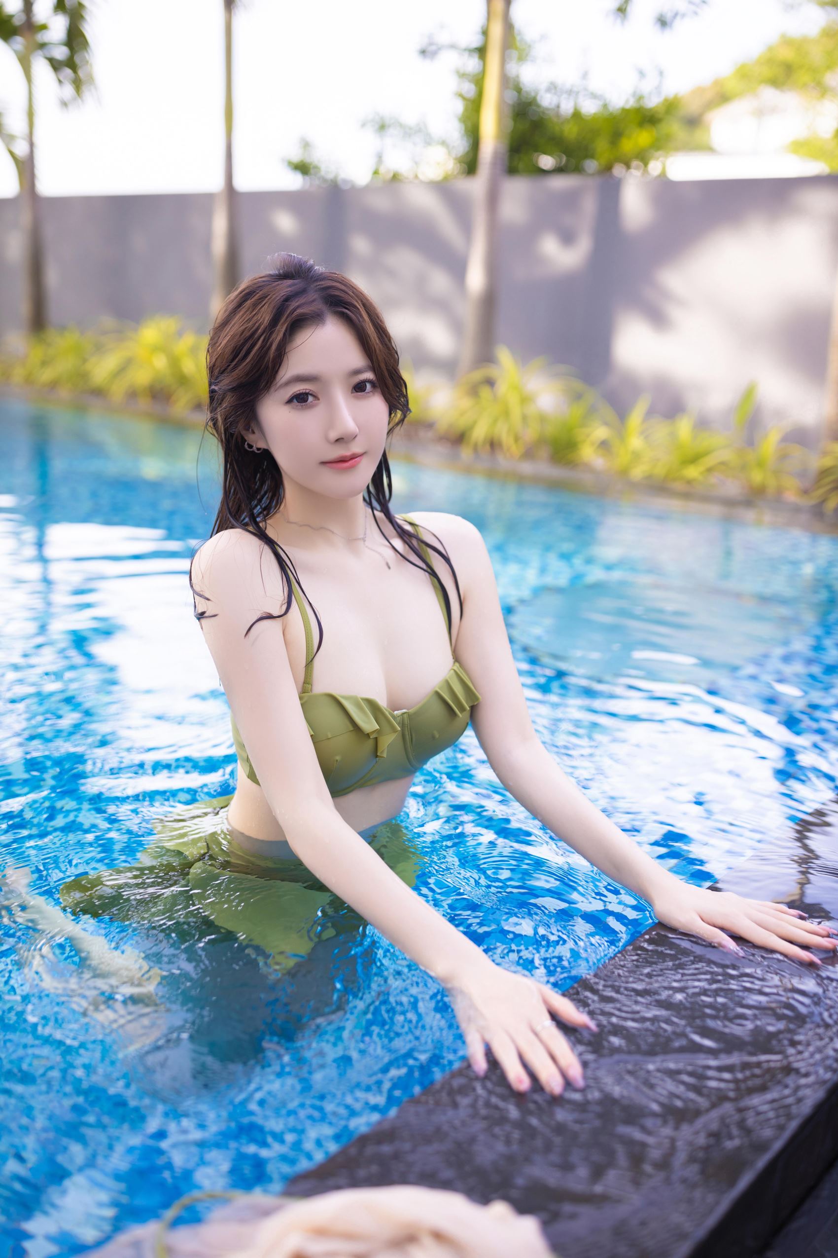 图片[34]-秀人内购@鱼子酱Fish – 内购私拍 山青涩 [47P] – 速更版-美库