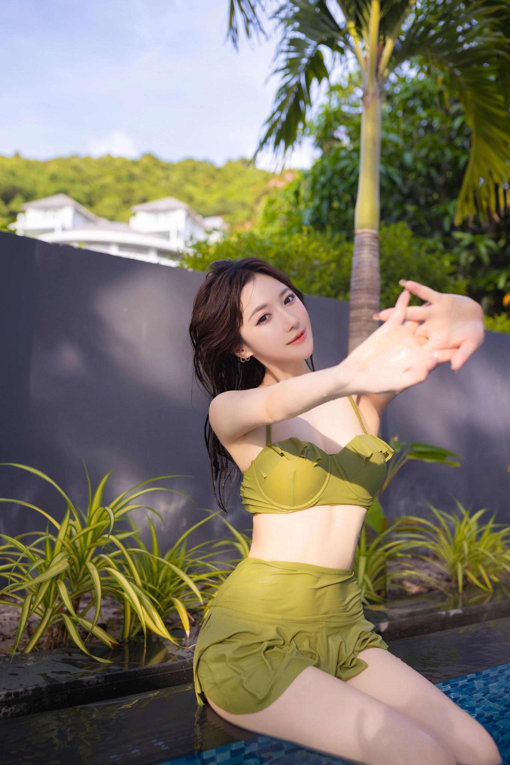 图片[43]-秀人内购@鱼子酱Fish – 内购私拍 山青涩 [47P] – 速更版-美库