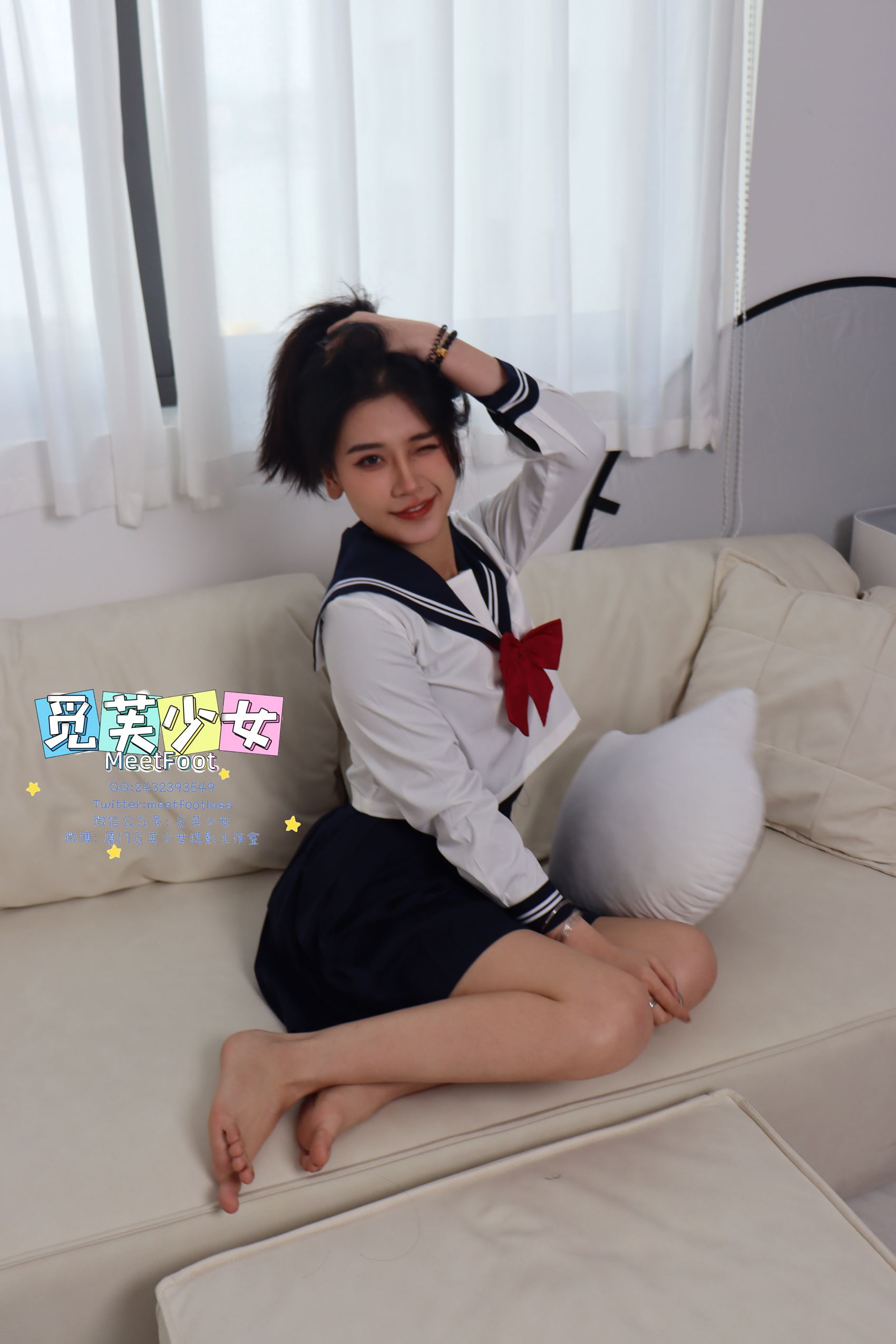 图片[56]-[觅芙少女] NO.032 Wendy-与jk少女相遇在动漫里的的夏天 [158P] – 速更版-美库