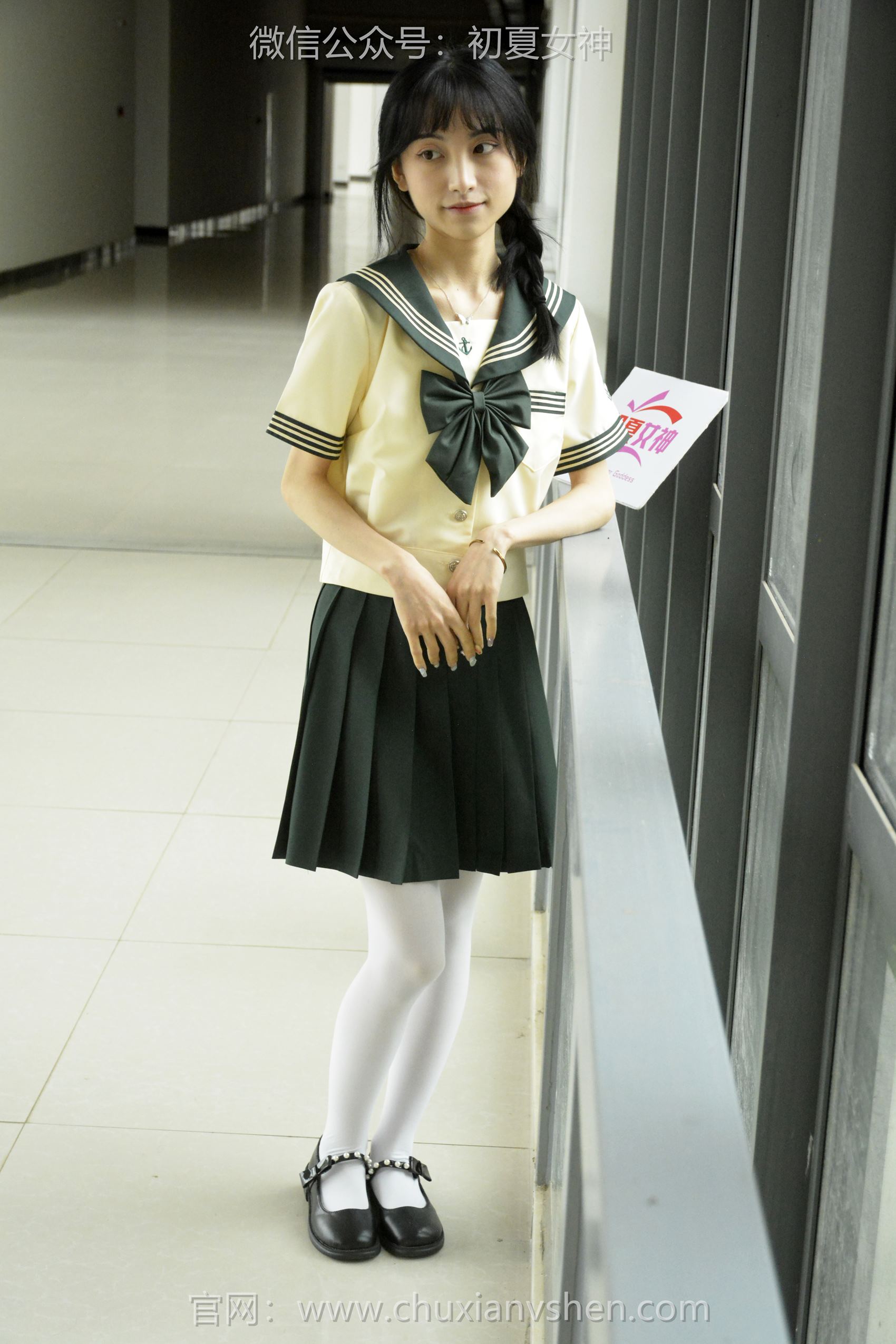 图片[21]-初夏女神 NO.098 柒柒 绿色水手服[140P] – 速更版-美库