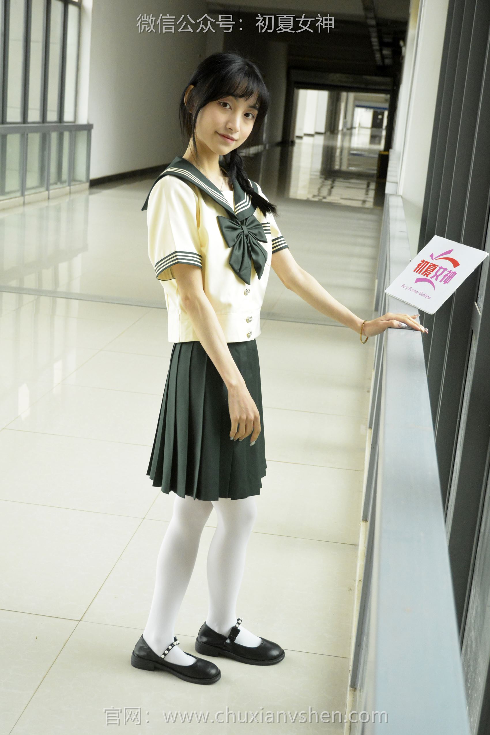 图片[27]-初夏女神 NO.098 柒柒 绿色水手服[140P] – 速更版-美库