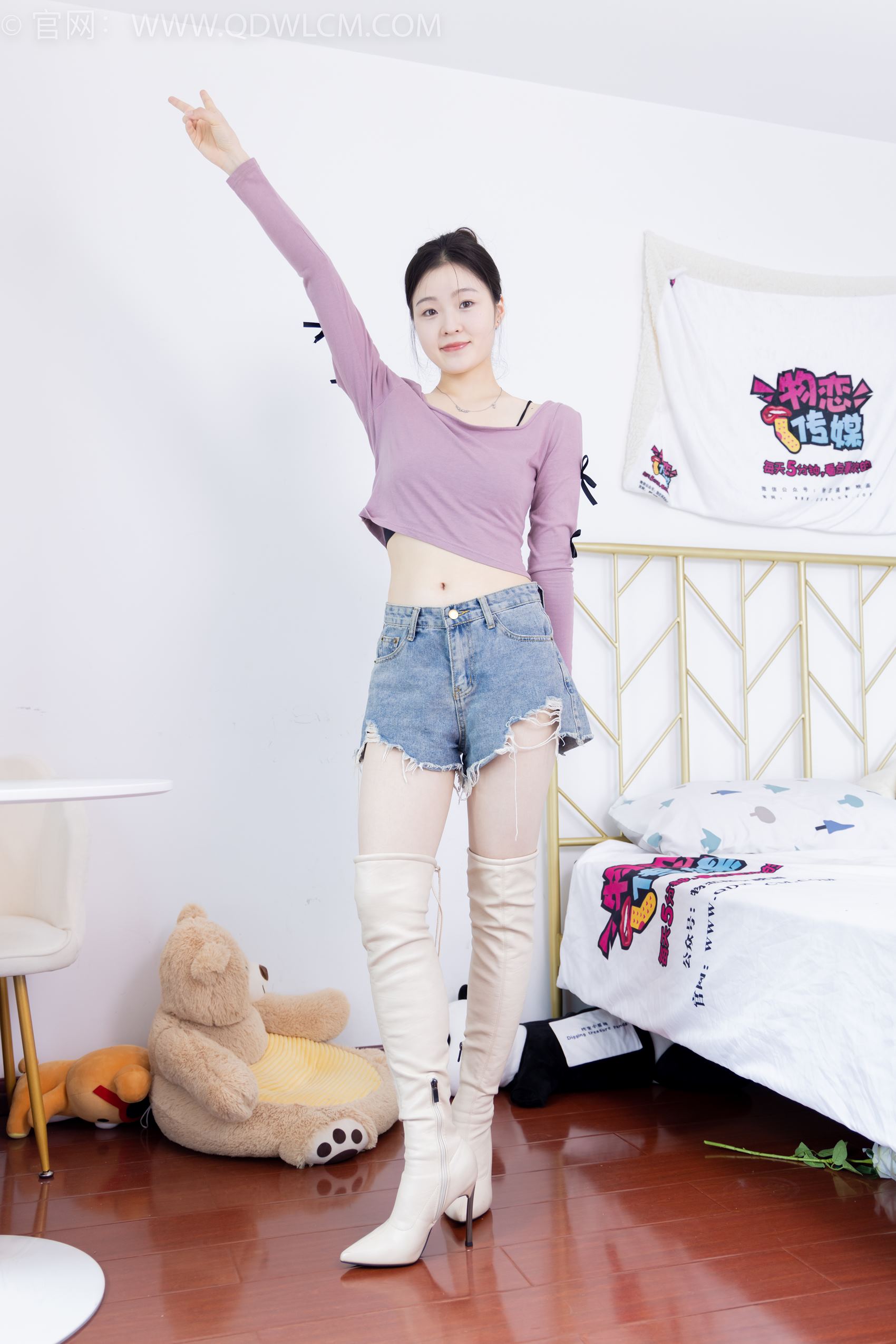 图片[13]-物恋传媒 NO.1871 青柠-紫色的兔子[170P] – 速更版-美库