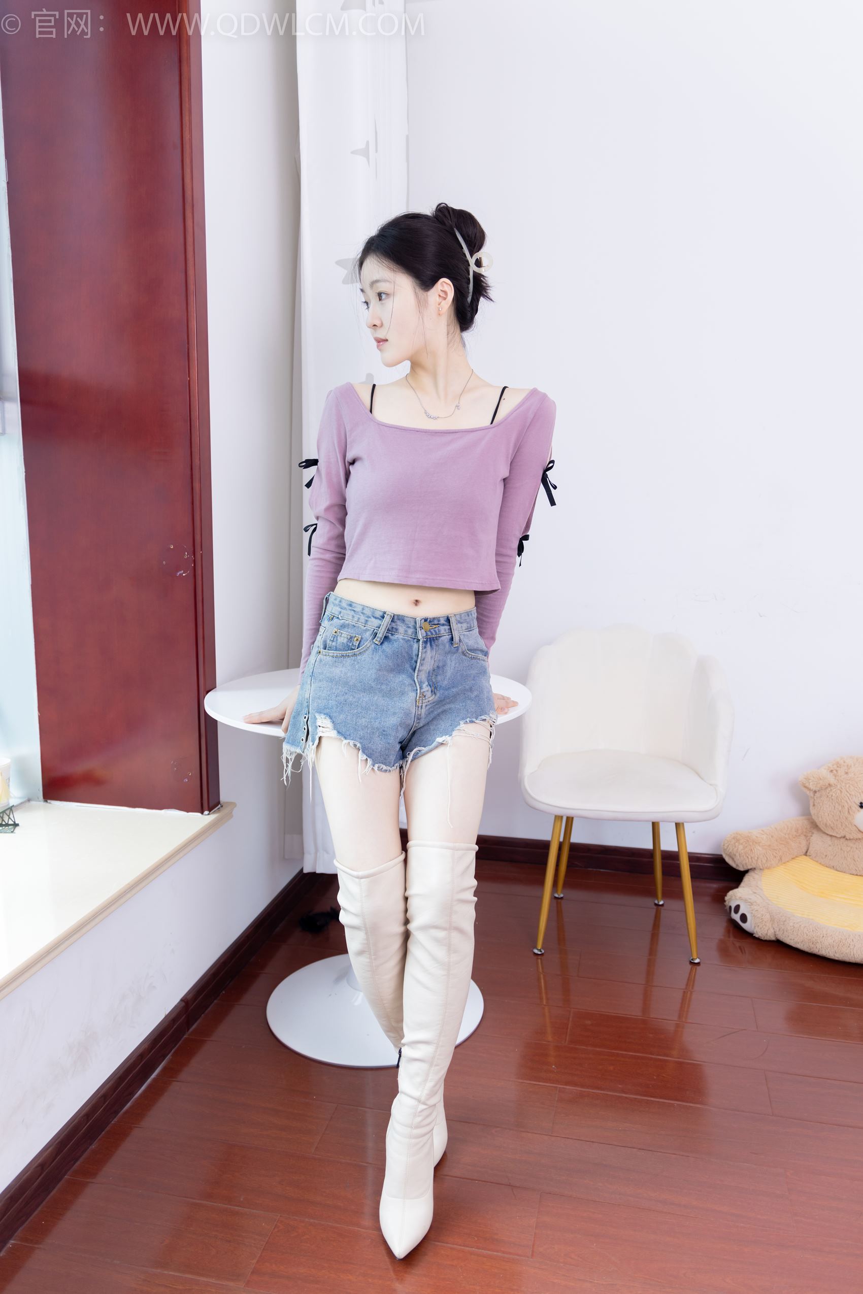 图片[64]-物恋传媒 NO.1871 青柠-紫色的兔子[170P] – 速更版-美库