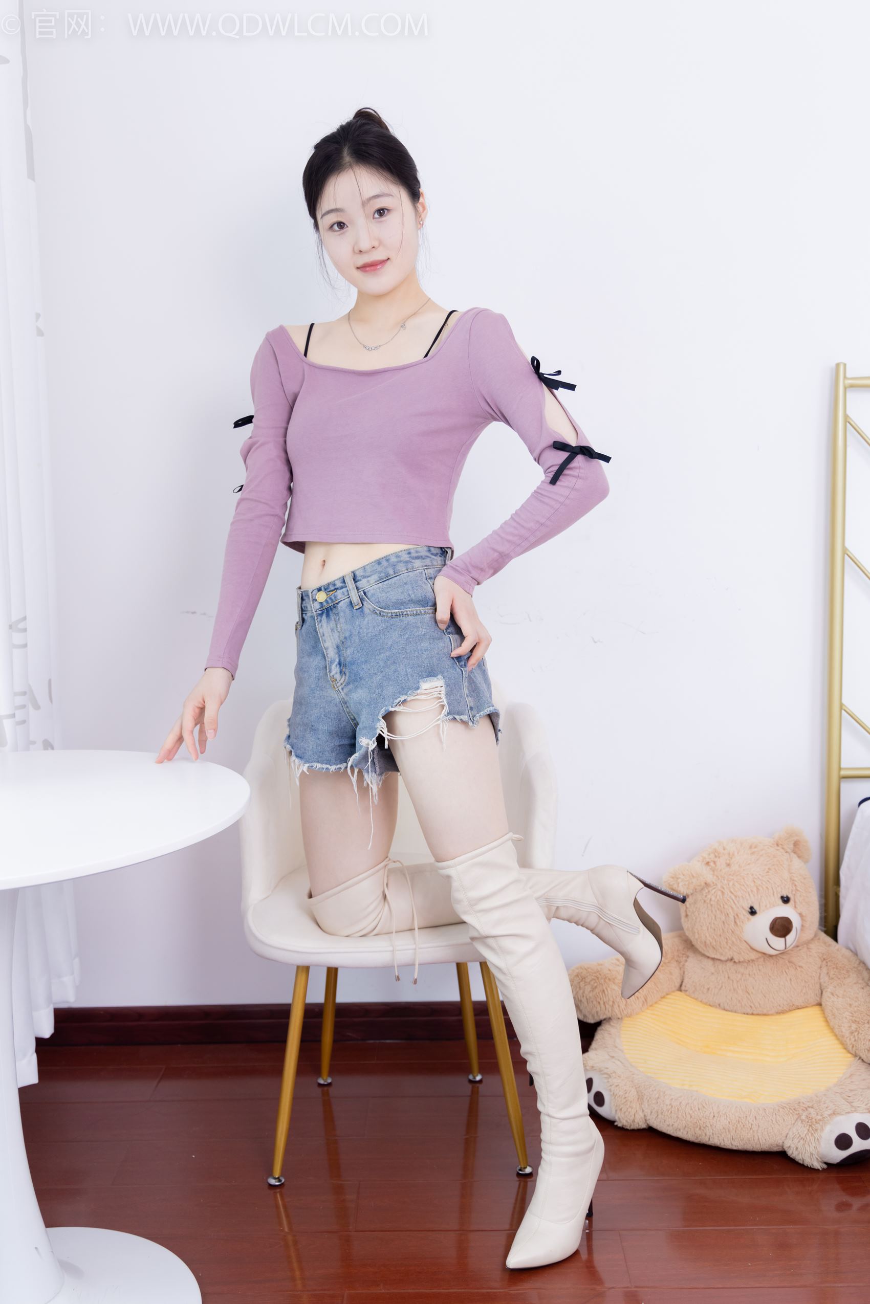 图片[68]-物恋传媒 NO.1871 青柠-紫色的兔子[170P] – 速更版-美库