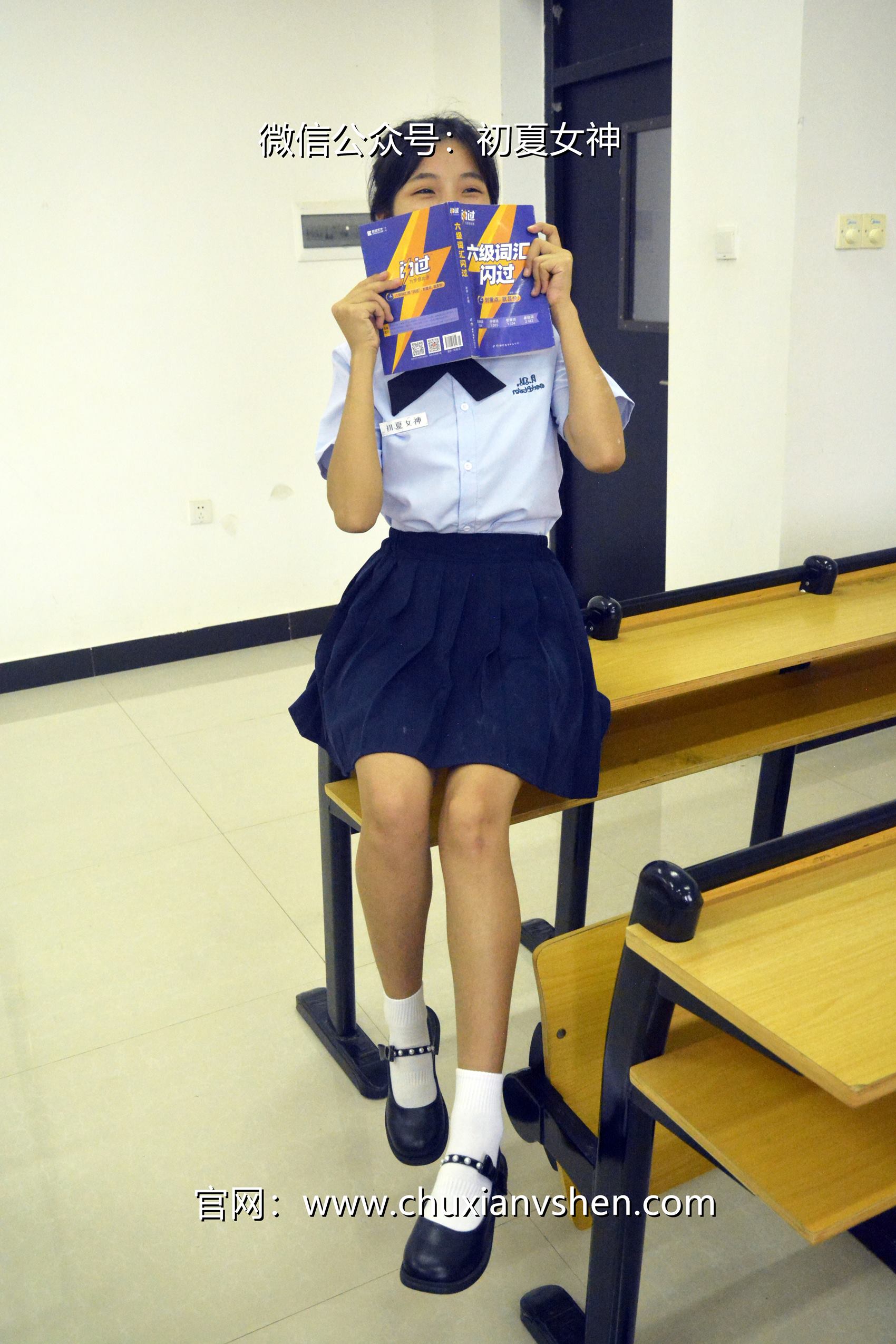 图片[31]-初夏女神 NO.099 点点 异国校服[155P] – 速更版-美库