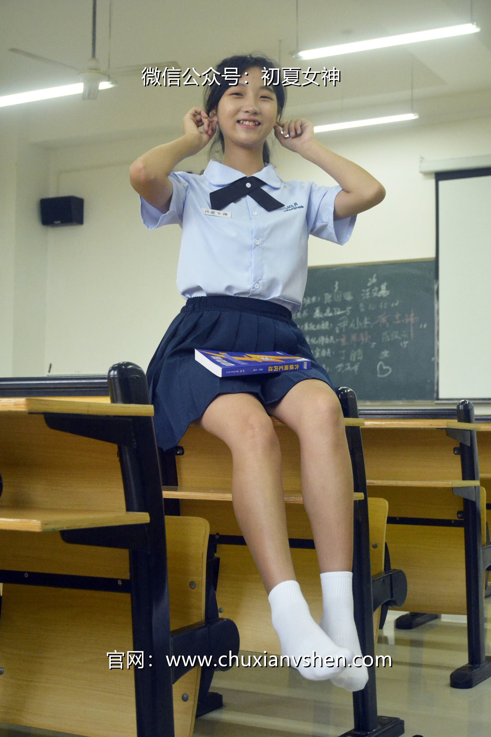 图片[51]-初夏女神 NO.099 点点 异国校服[155P] – 速更版-美库