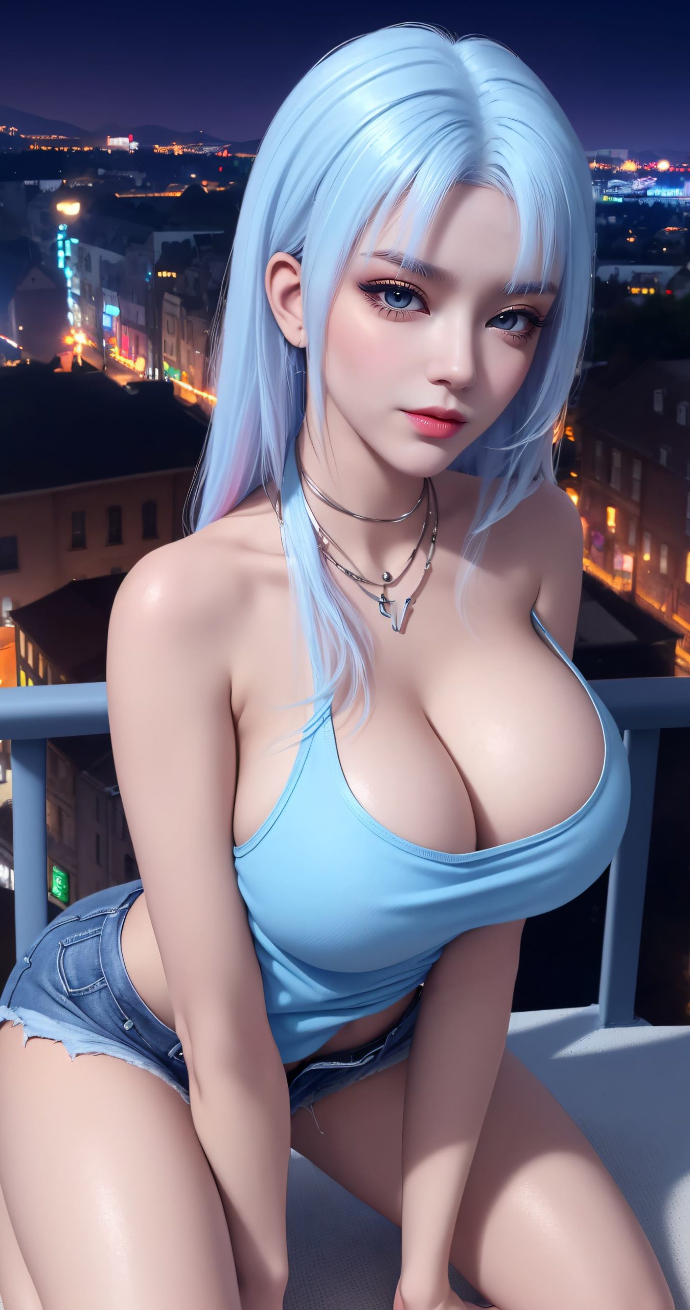 图片[24]-AI绘画 182 斗破苍穹-小医仙时尚牛仔裤[25P] – 速更版-美库