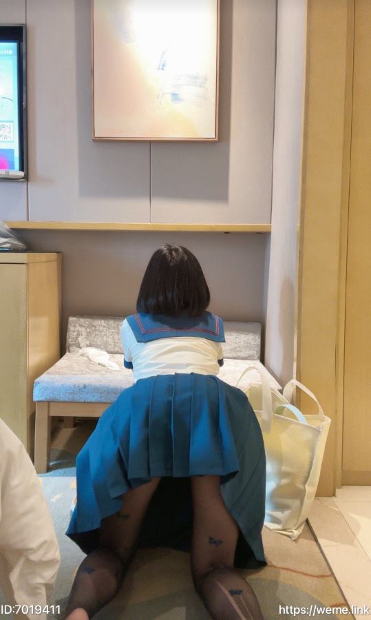 图片[10]-动漫博主@胜利的小生活微密圈系列 -JK狗狗白丝 [41P] – 速更版-美库