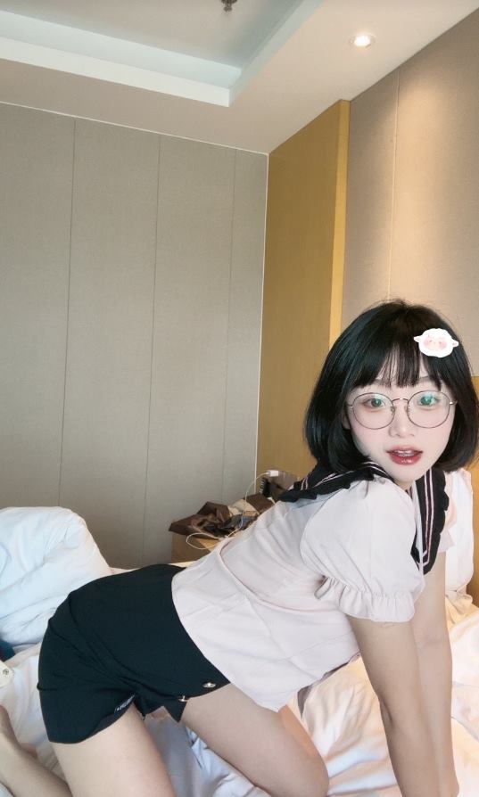 图片[25]-动漫博主@胜利的小生活微密圈系列 -JK狗狗白丝 [41P] – 速更版-美库