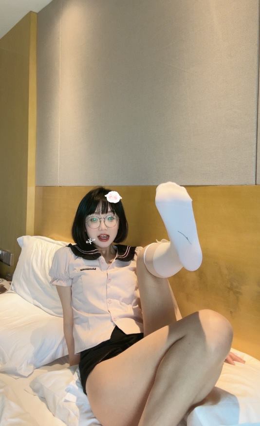 图片[26]-动漫博主@胜利的小生活微密圈系列 -JK狗狗白丝 [41P] – 速更版-美库