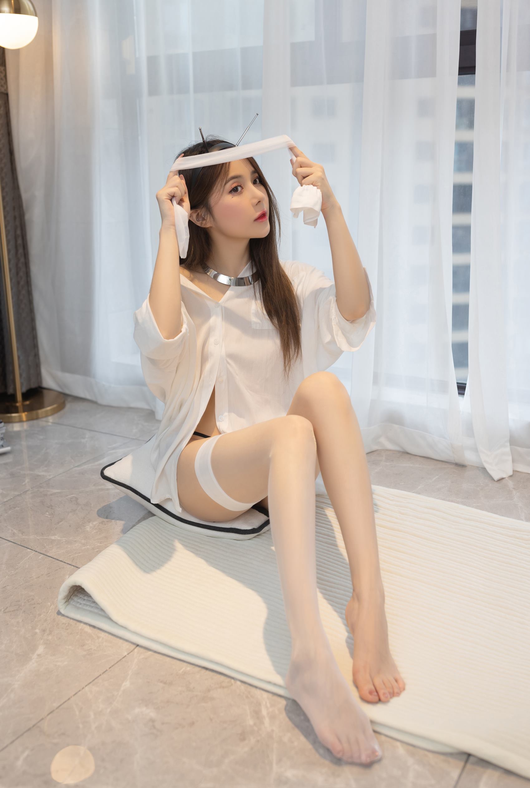 图片[13]-秀人名模鱼子酱Fish《机器人女友》[48P] – 速更版-美库