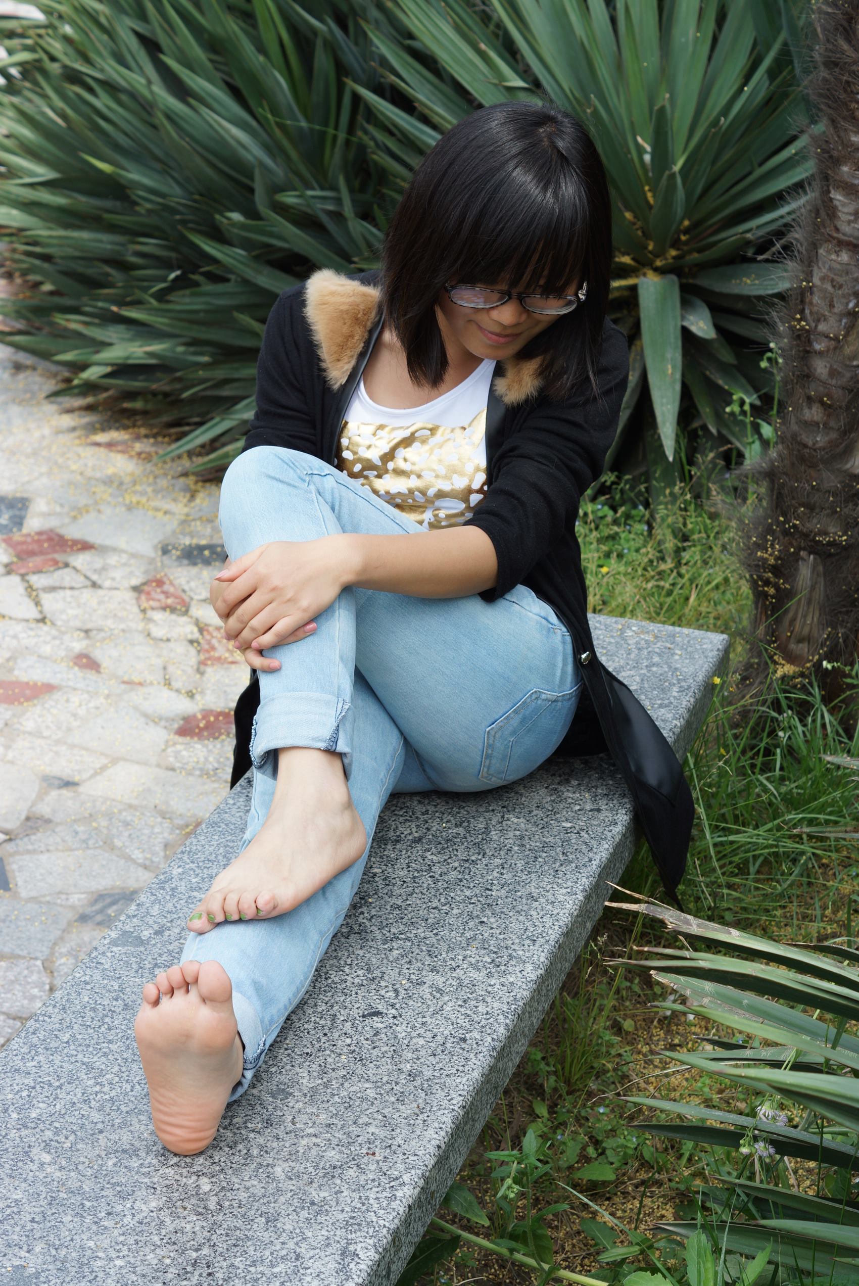 图片[20]-自由摄影 No.089 石凳上按摩玉足 [55P] – 速更版-美库