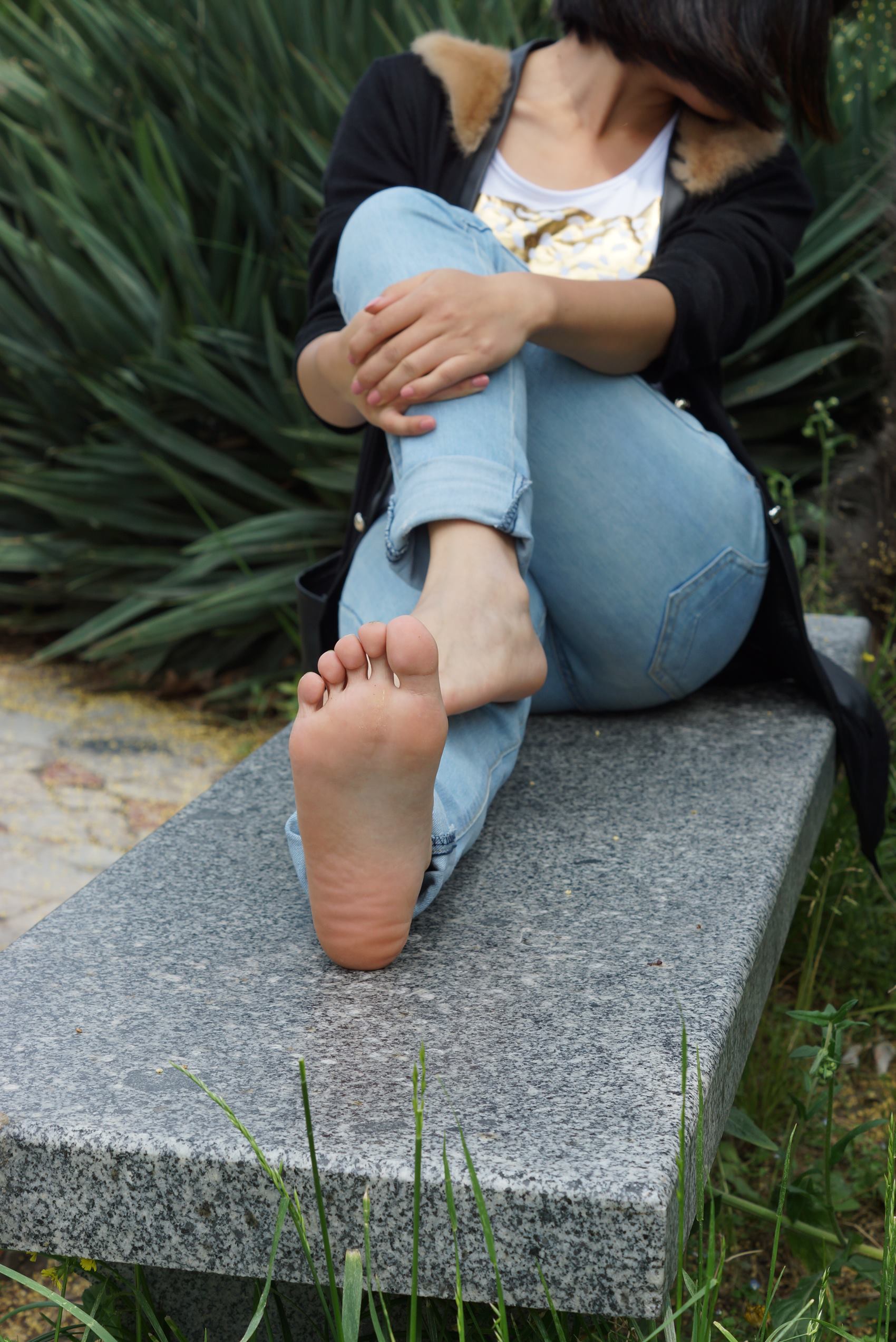 图片[22]-自由摄影 No.089 石凳上按摩玉足 [55P] – 速更版-美库