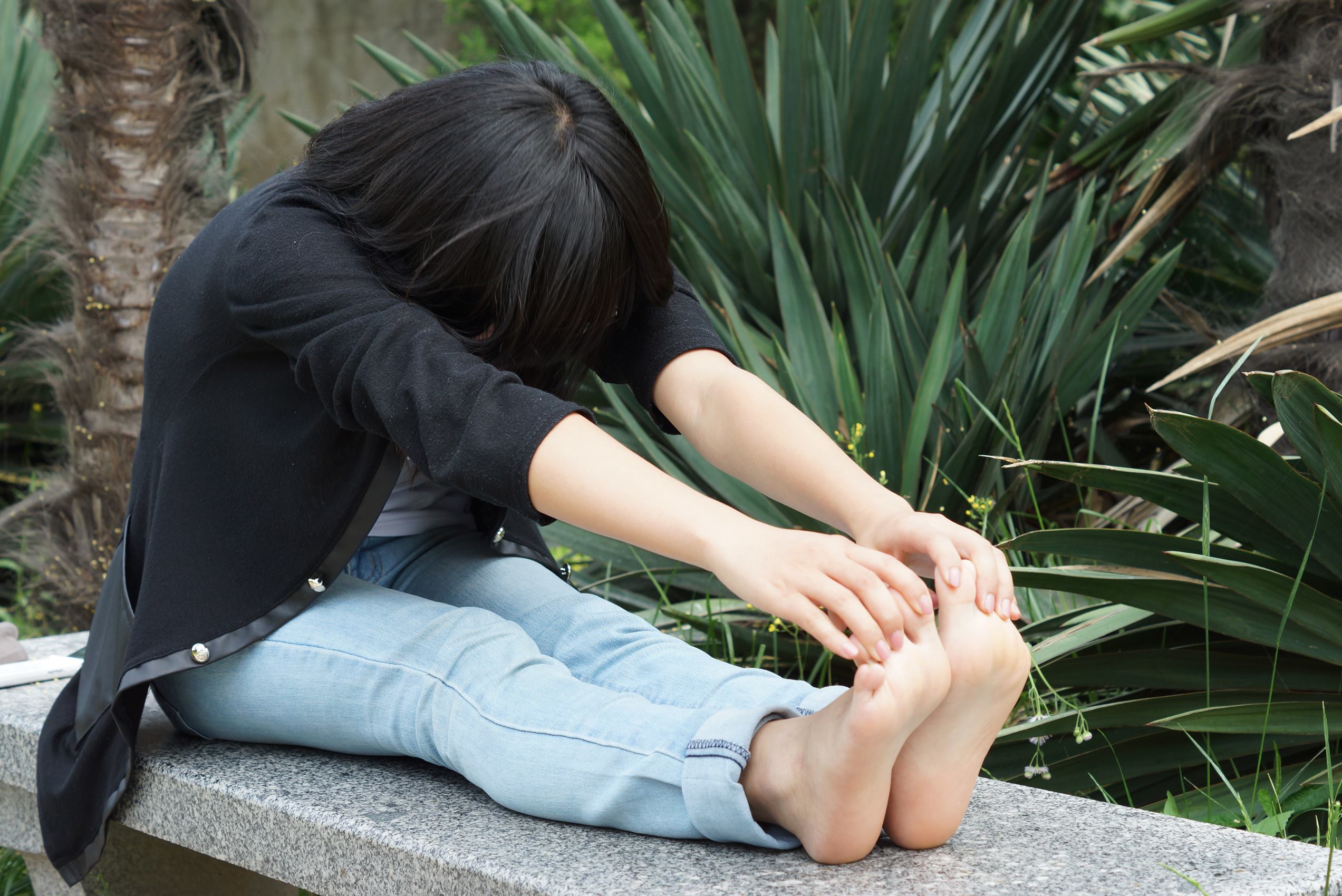 图片[23]-自由摄影 No.089 石凳上按摩玉足 [55P] – 速更版-美库