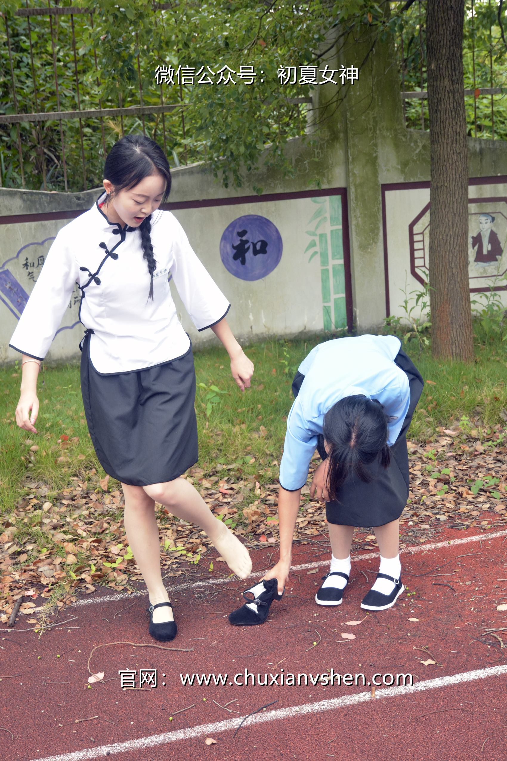 图片[20]-初夏女神 NO.100 点点、双双 民国姐妹2[140P] – 速更版-美库