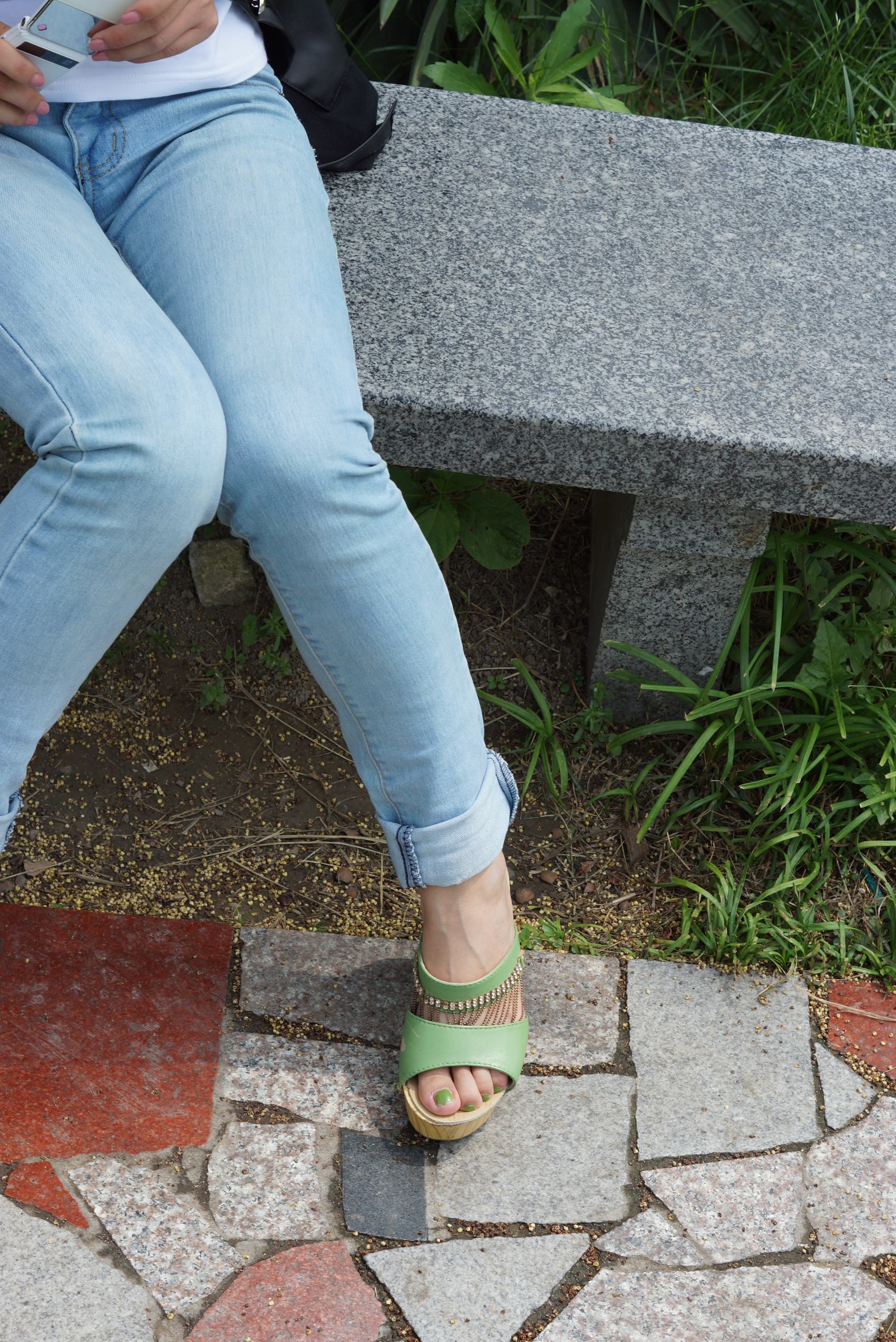 图片[54]-自由摄影 No.089 石凳上按摩玉足 [55P] – 速更版-美库