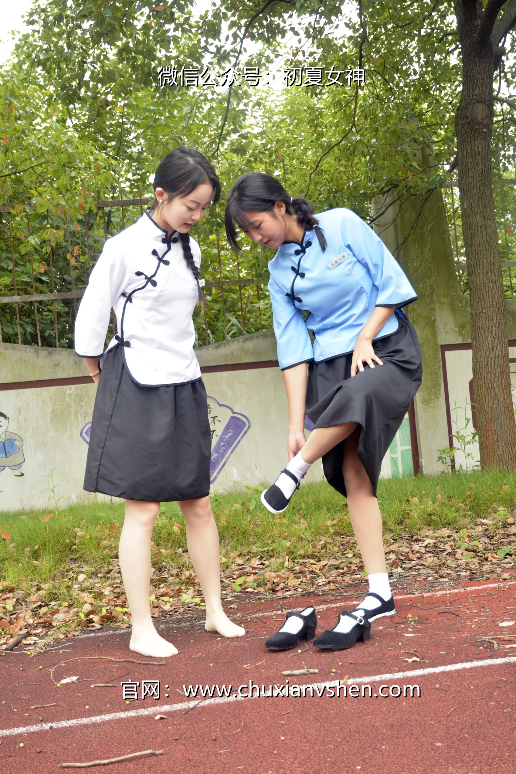 图片[24]-初夏女神 NO.100 点点、双双 民国姐妹2[140P] – 速更版-美库