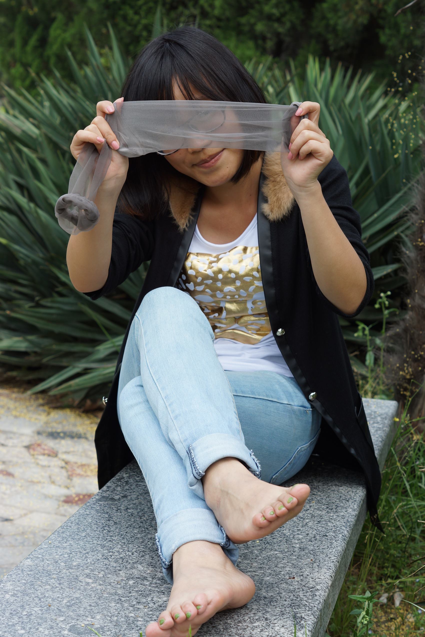 图片[56]-自由摄影 No.089 石凳上按摩玉足 [55P] – 速更版-美库