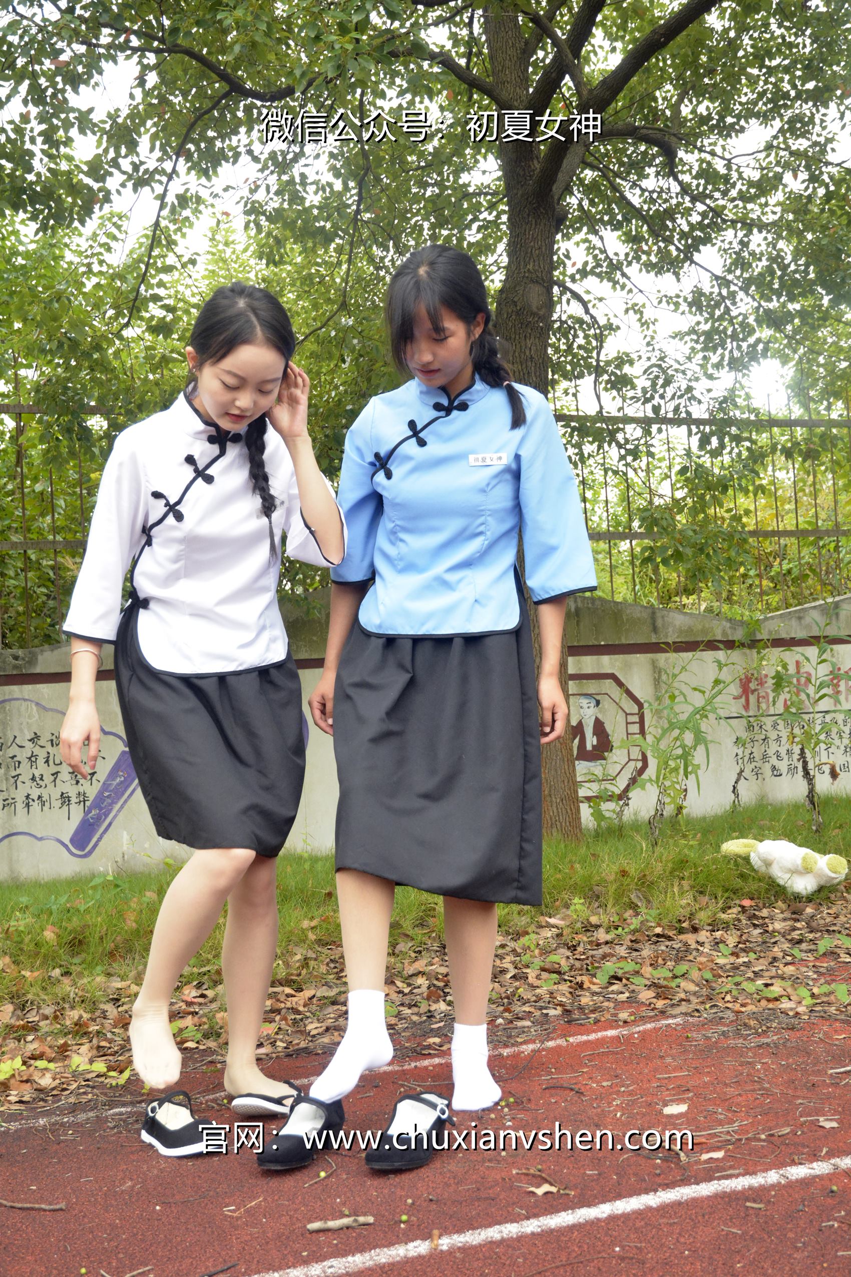 图片[26]-初夏女神 NO.100 点点、双双 民国姐妹2[140P] – 速更版-美库