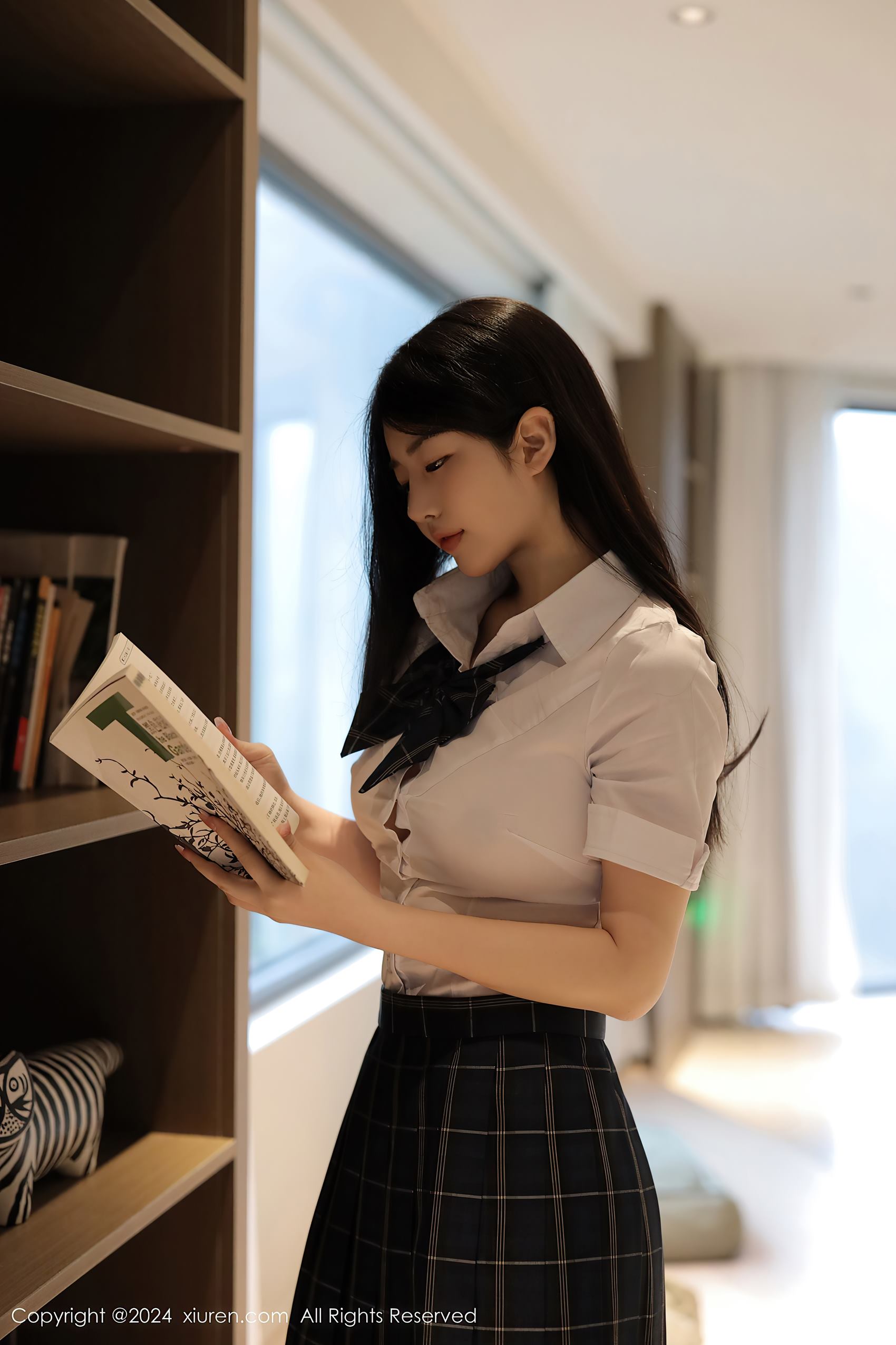 图片[49]-[Xiuren秀人网]2024.03.04 NO.8173 陈小花 图书馆的女孩 [55+1P] – 速更版-美库