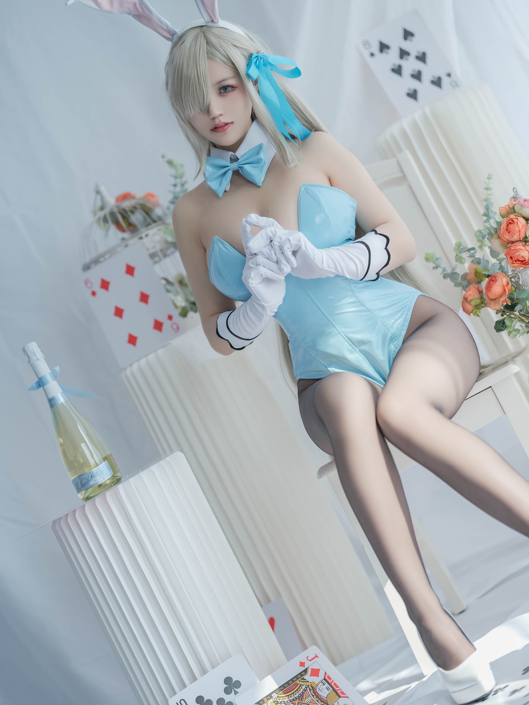 人气Coser@小仓千代w  明日奈兔女郎[22P] - 速更版-绅士图
