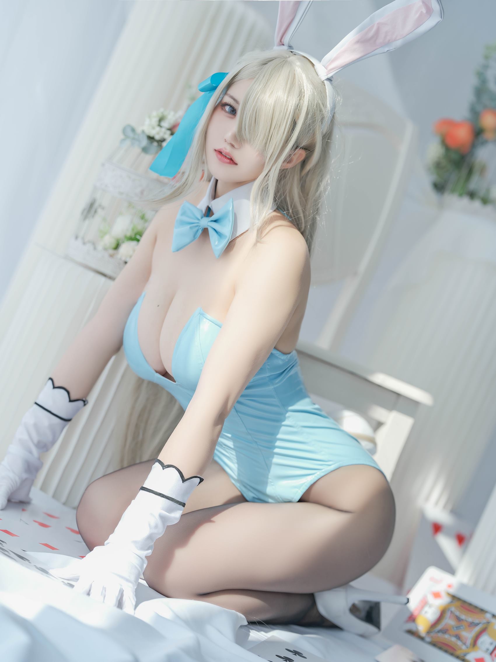 图片[23]-人气Coser@小仓千代w  明日奈兔女郎[22P] – 速更版-美库
