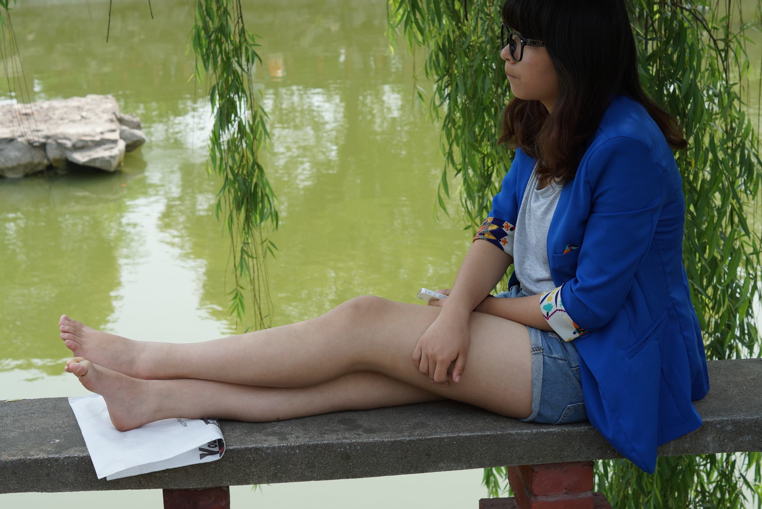 图片[39]-自由摄影 No.090 漂亮MM柳树下歇脚 [55P] – 速更版-美库