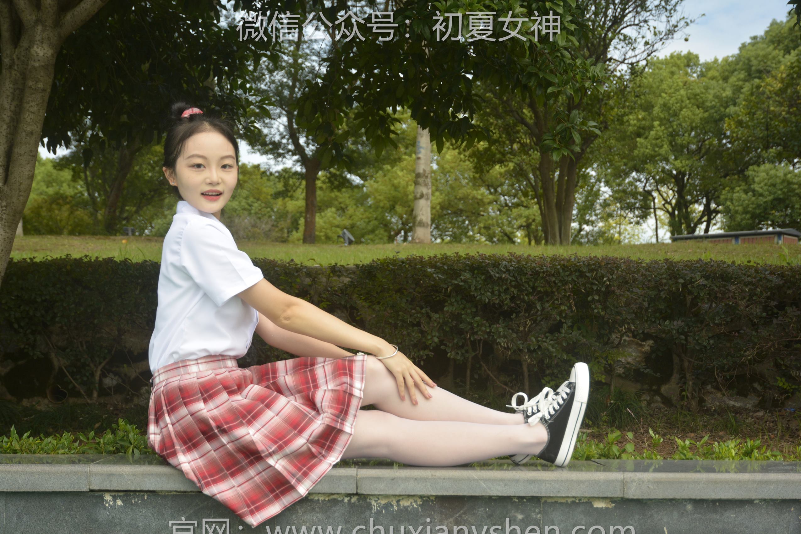 图片[39]-初夏女神 NO.101 双双 大红JK套[130P] – 速更版-美库