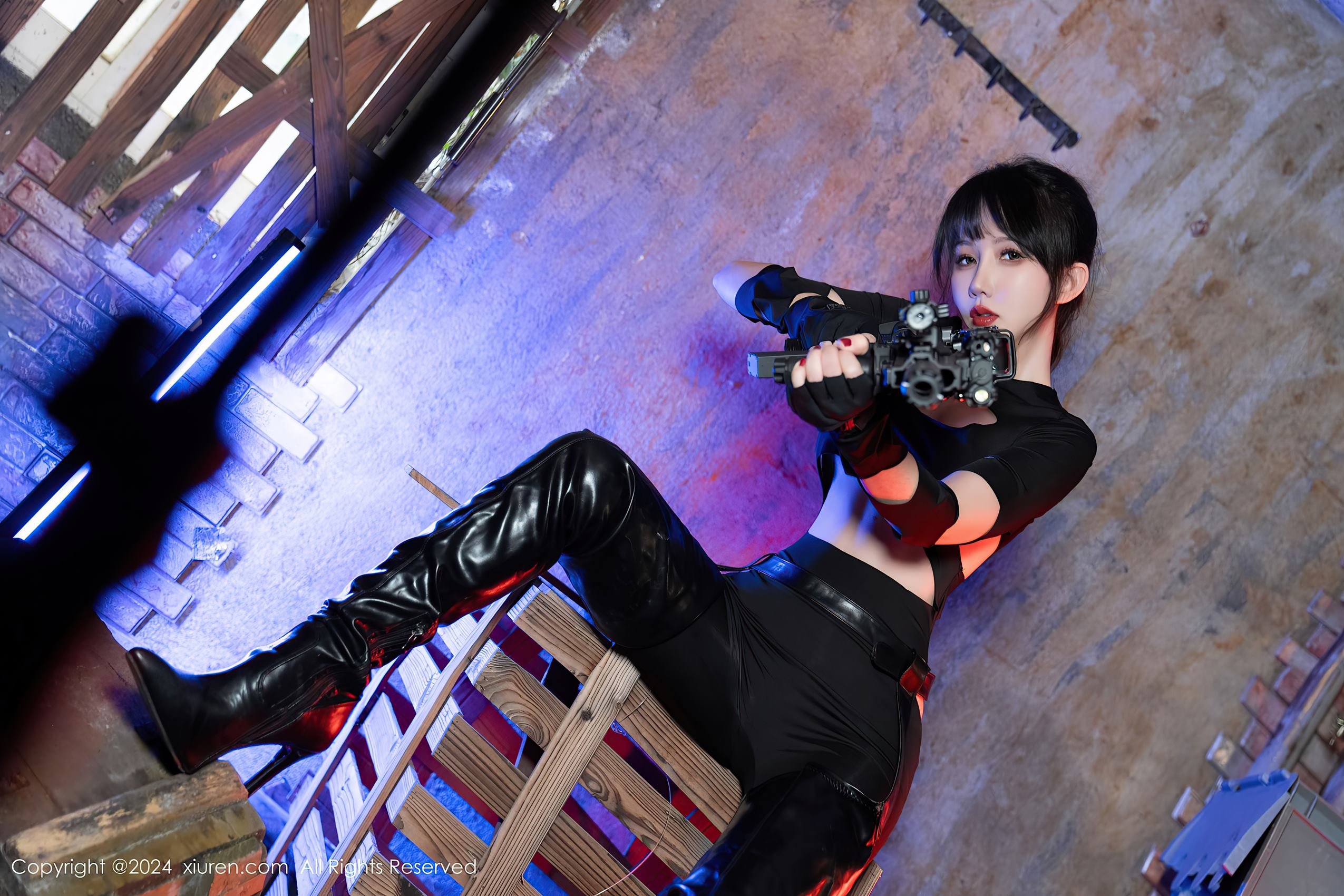 图片[21]-[Xiuren秀人网]2024.03.05 NO.8177 波巧酱 射击女孩 [39+1P] – 速更版-美库