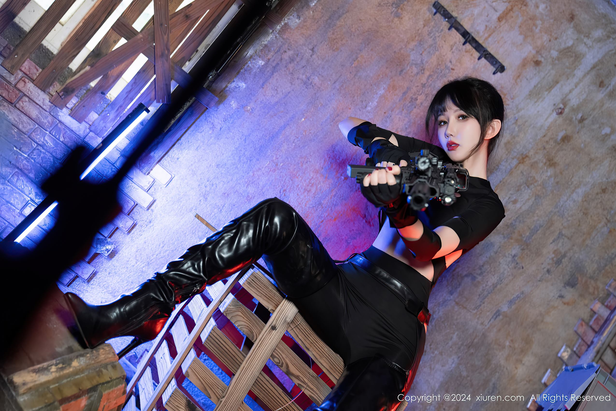 图片[27]-[Xiuren秀人网]2024.03.05 NO.8177 波巧酱 射击女孩 [39+1P] – 速更版-美库